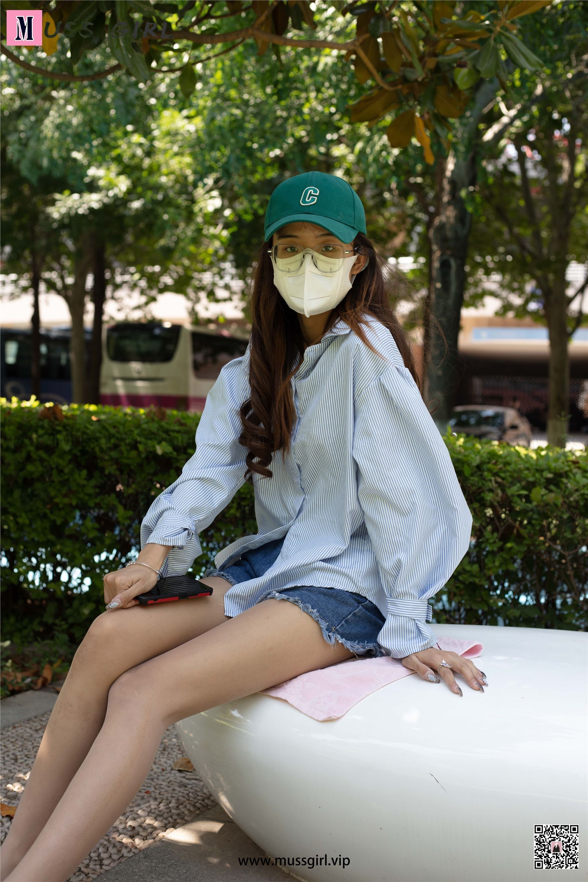 图片[5]-MussGirl慕丝女郎期期N第211期牛仔热裤肉丝美女-套图网
