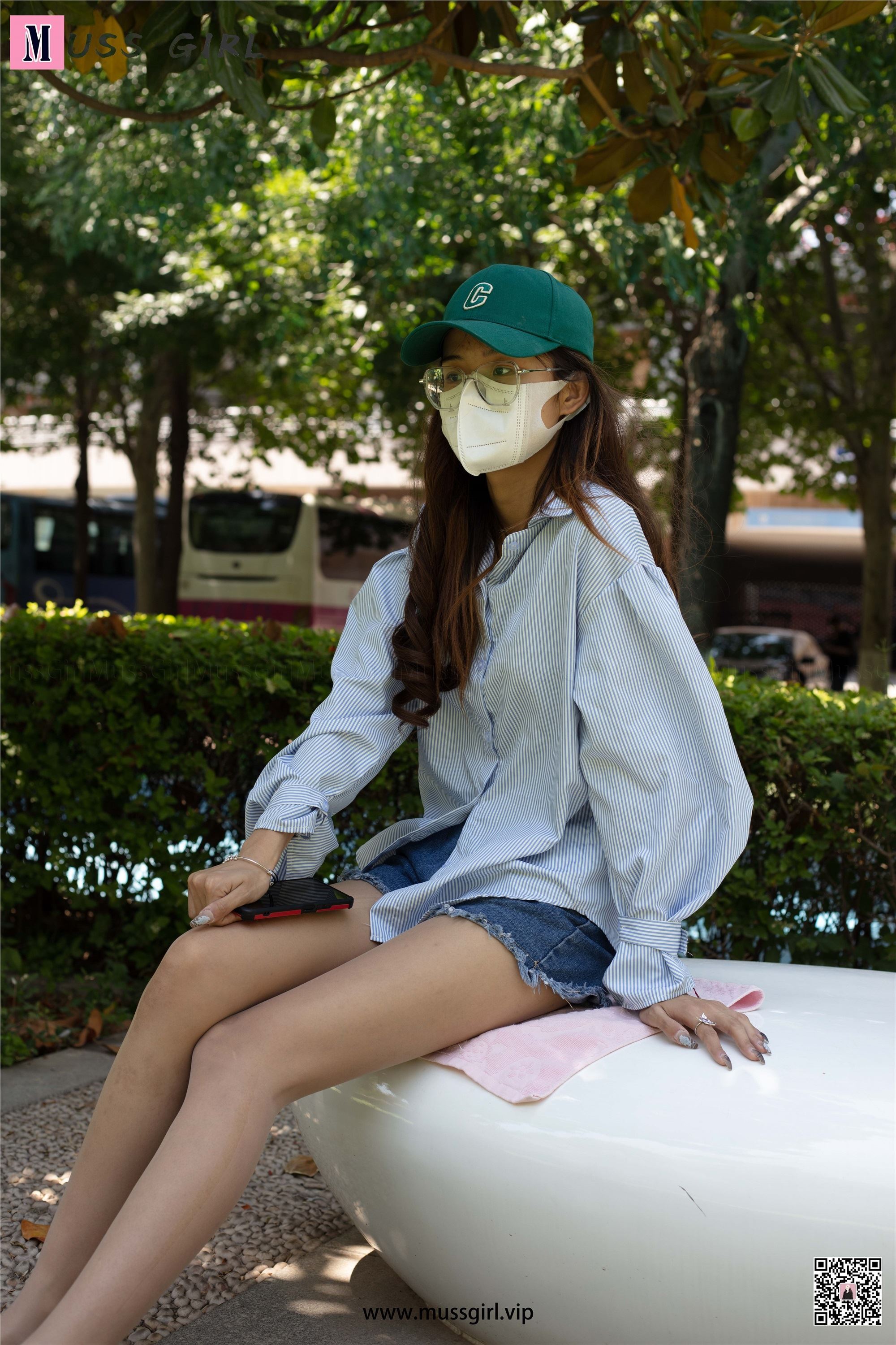 图片[6]-MussGirl慕丝女郎期期N第211期牛仔热裤肉丝美女-套图网