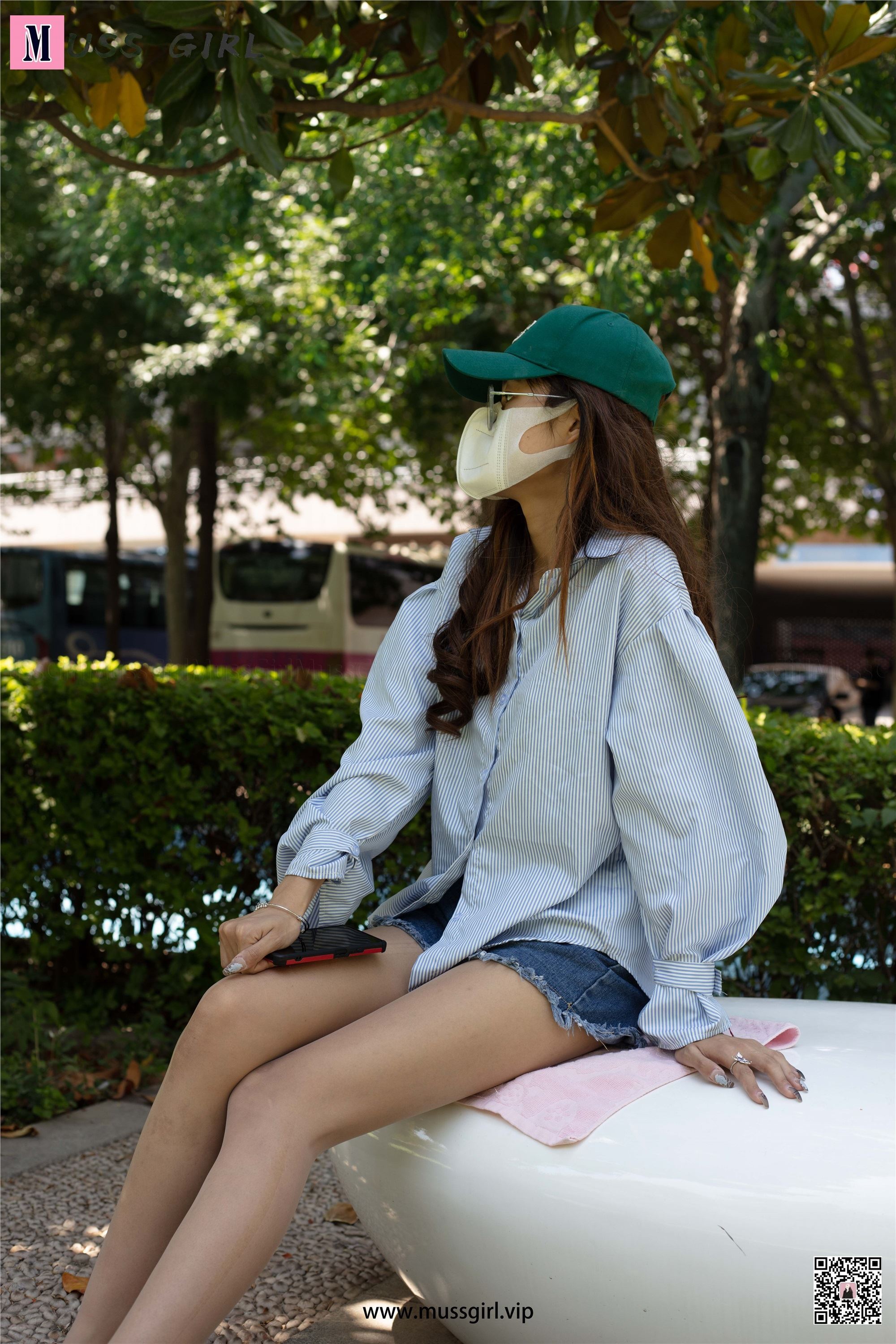 图片[7]-MussGirl慕丝女郎期期N第211期牛仔热裤肉丝美女-套图网