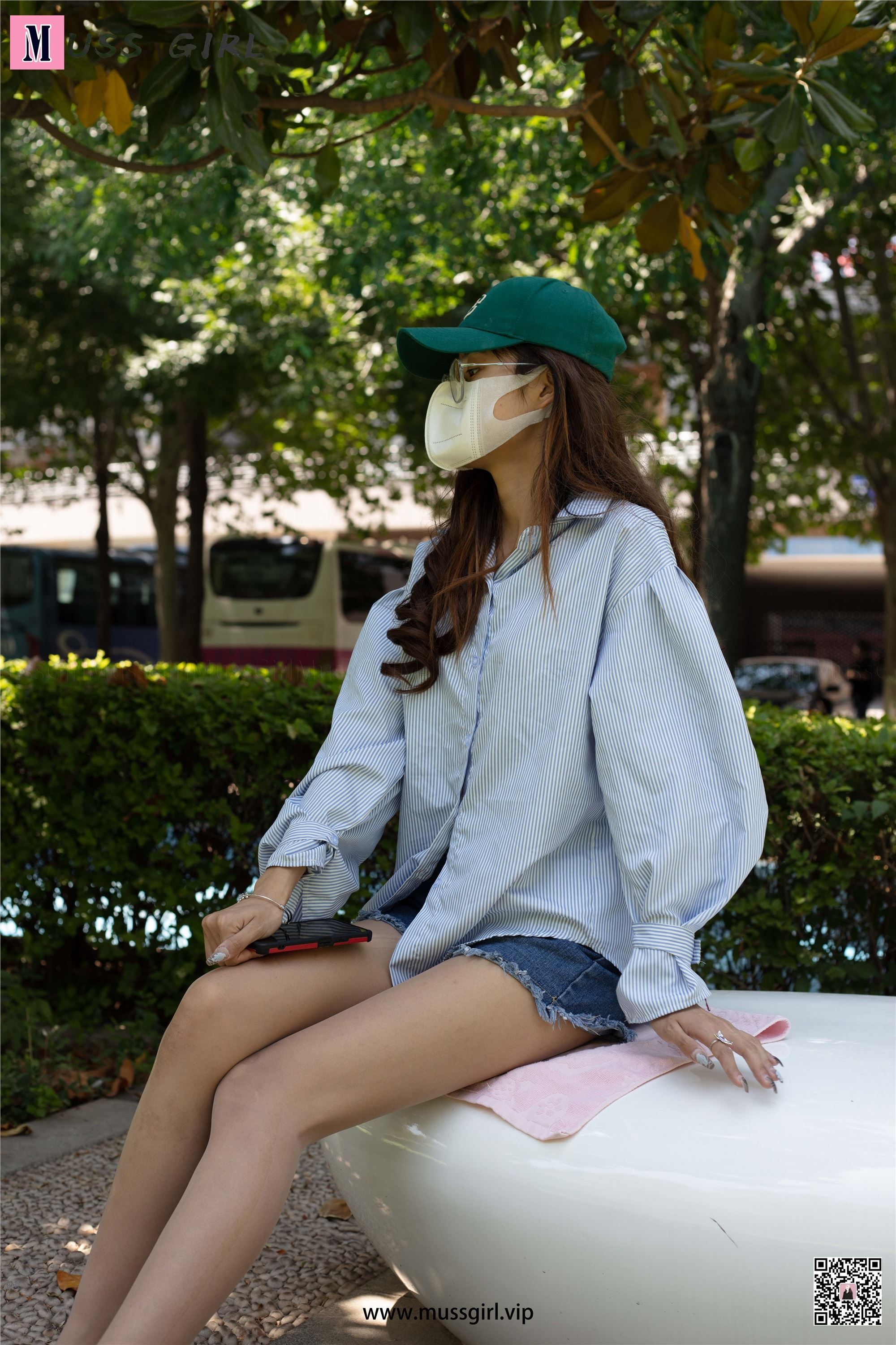 图片[8]-MussGirl慕丝女郎期期N第211期牛仔热裤肉丝美女-套图网