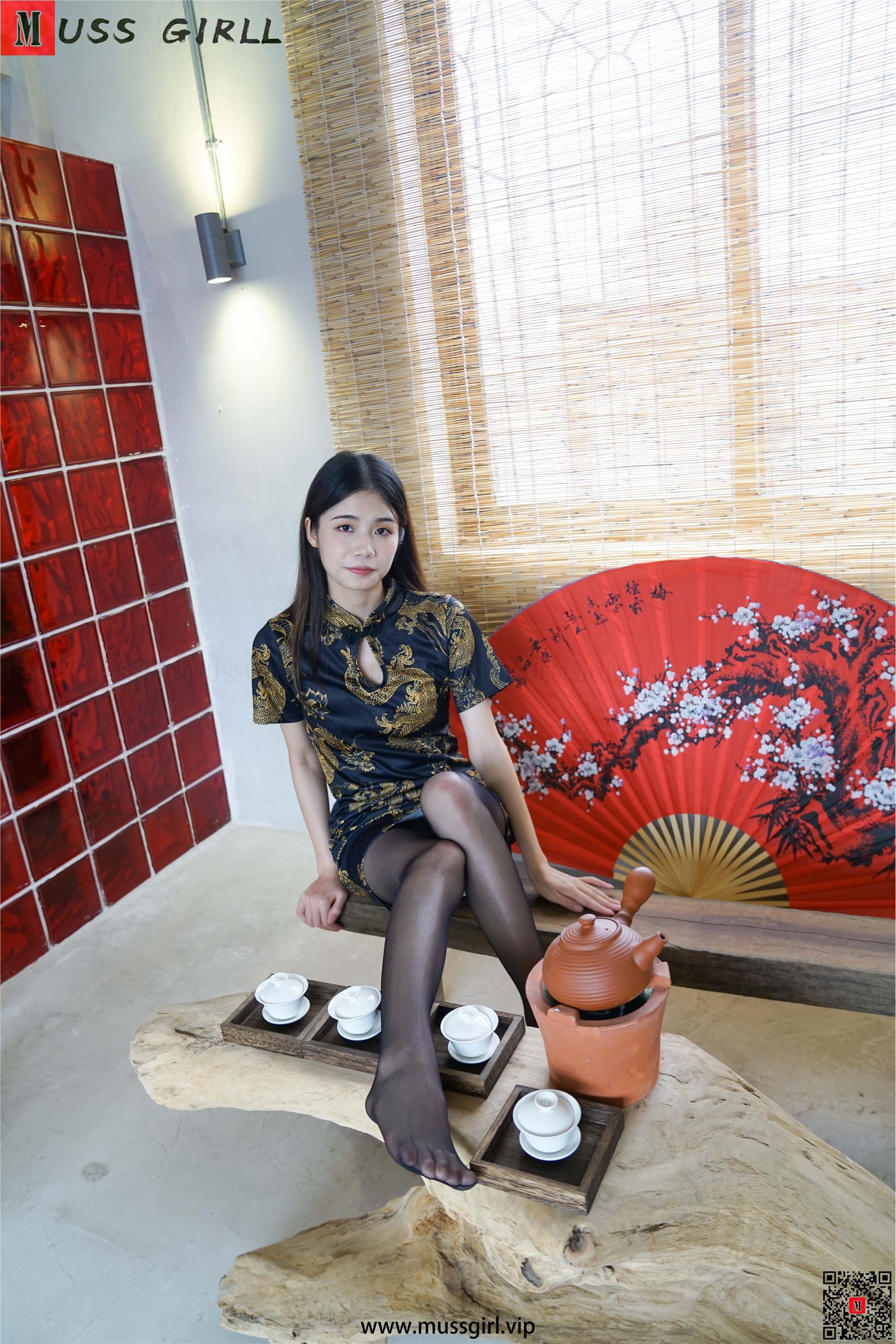 图片[8]-MussGirl慕丝女郎期期N第222期茶与黑丝-秀人网