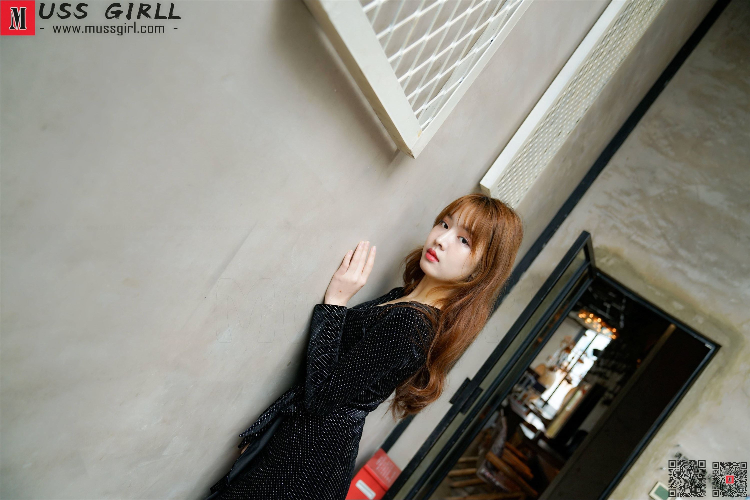 图片[3]-MussGirl慕丝女郎期期N第225期肉丝连衣裙凉高-秀人网