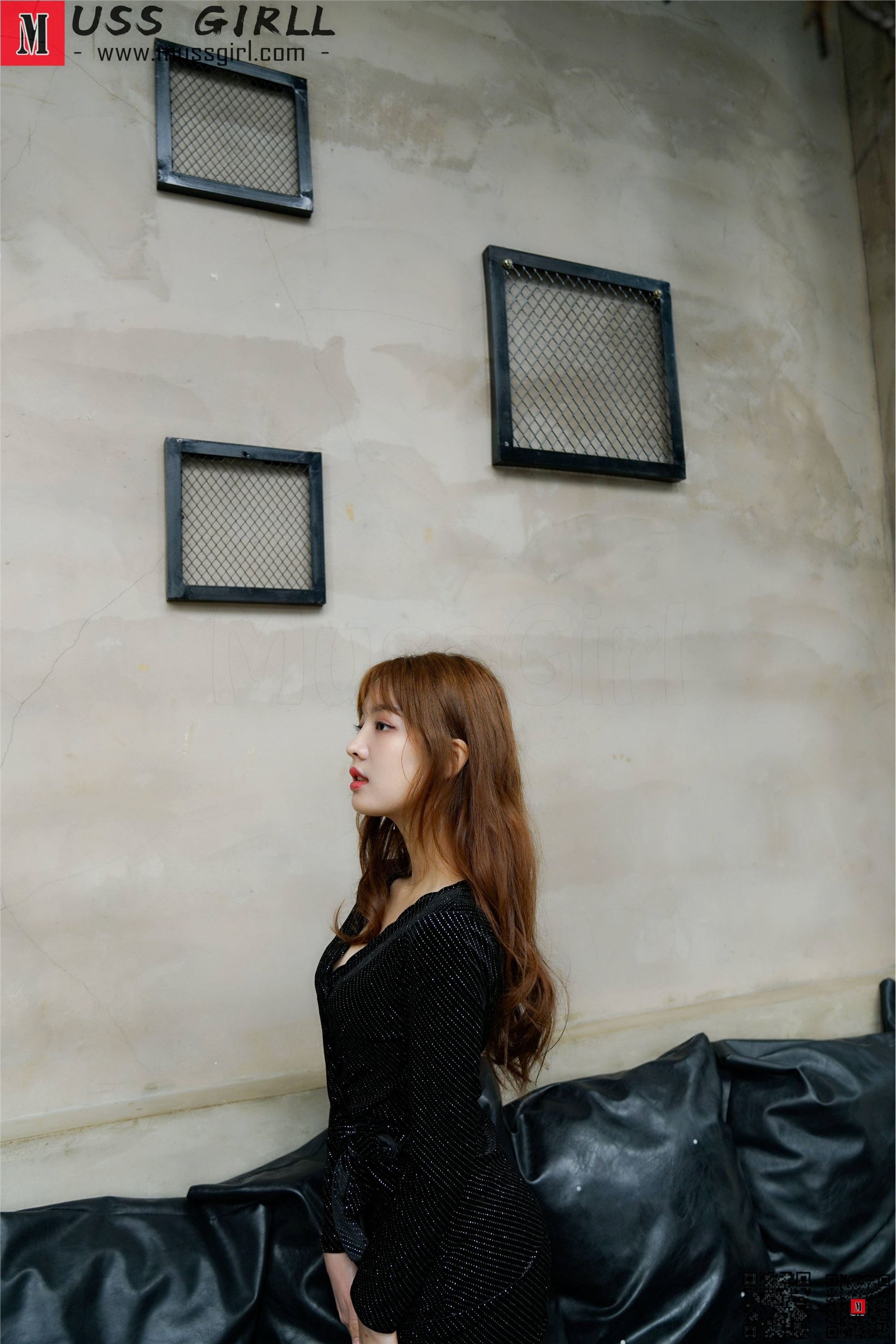 图片[9]-MussGirl慕丝女郎期期N第225期肉丝连衣裙凉高-秀人网