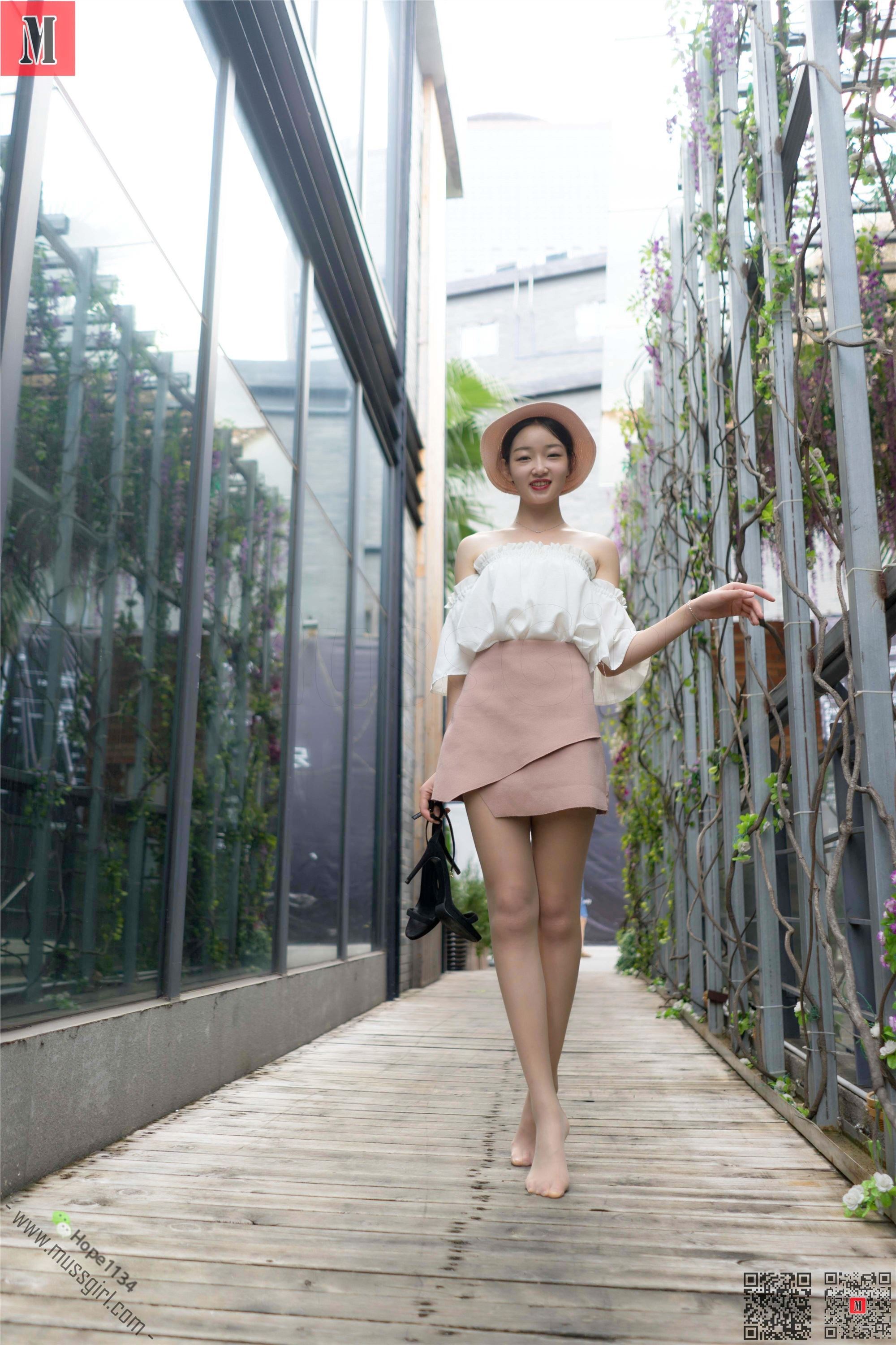 图片[2]-MussGirl慕丝女郎期N第228-户外薄丝短裙-套图网