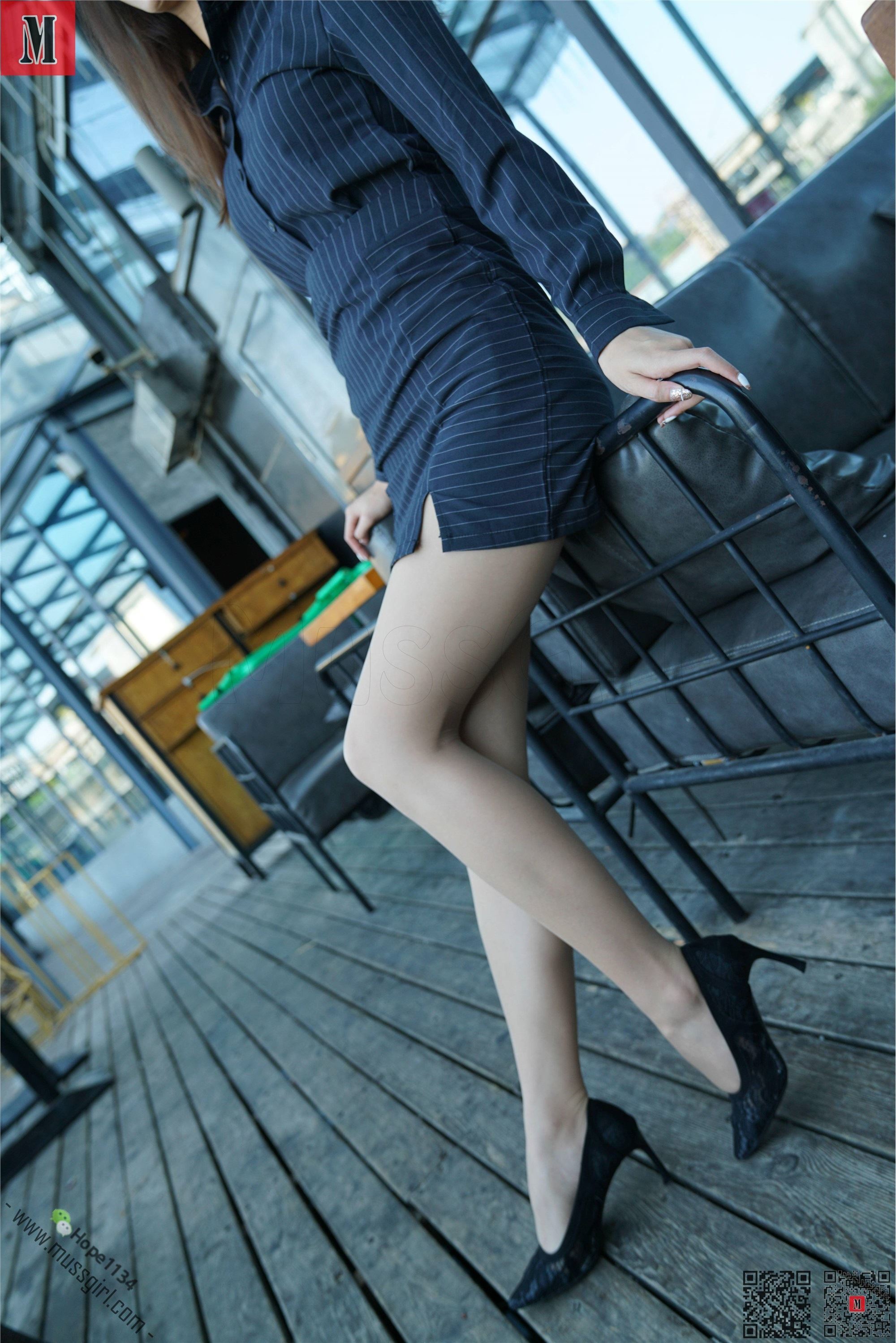 图片[7]-MussGirl慕丝女郎期期N第236-白领制服OL肉丝高跟-秀人网