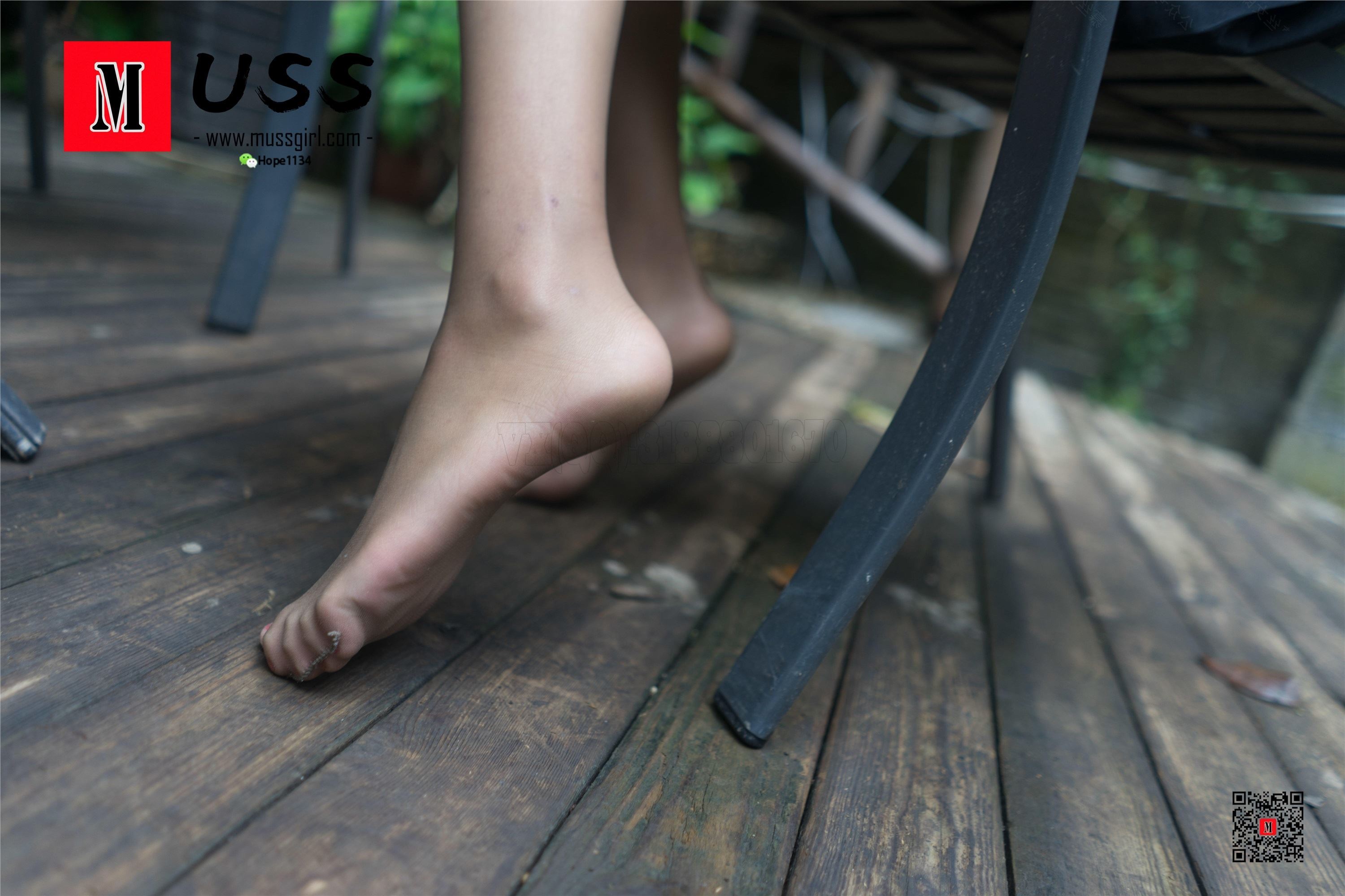 图片[5]-MussGirl慕丝女郎期期N第267-院落一角的黑丝足迹-秀人网