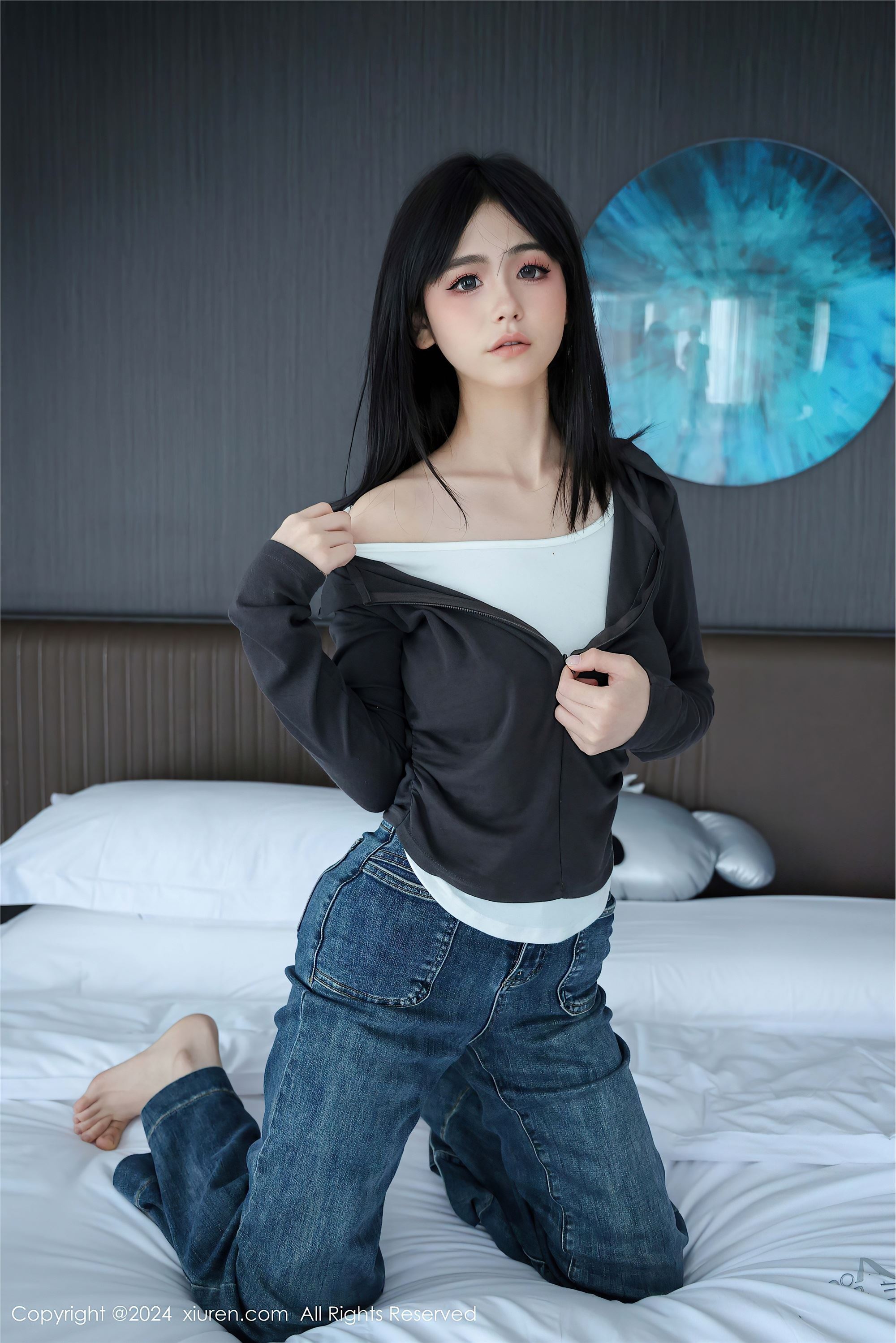 图片[2]-Xiuren秀人网期2024.11.19期N第9464期奶芙乔乔-秀人网