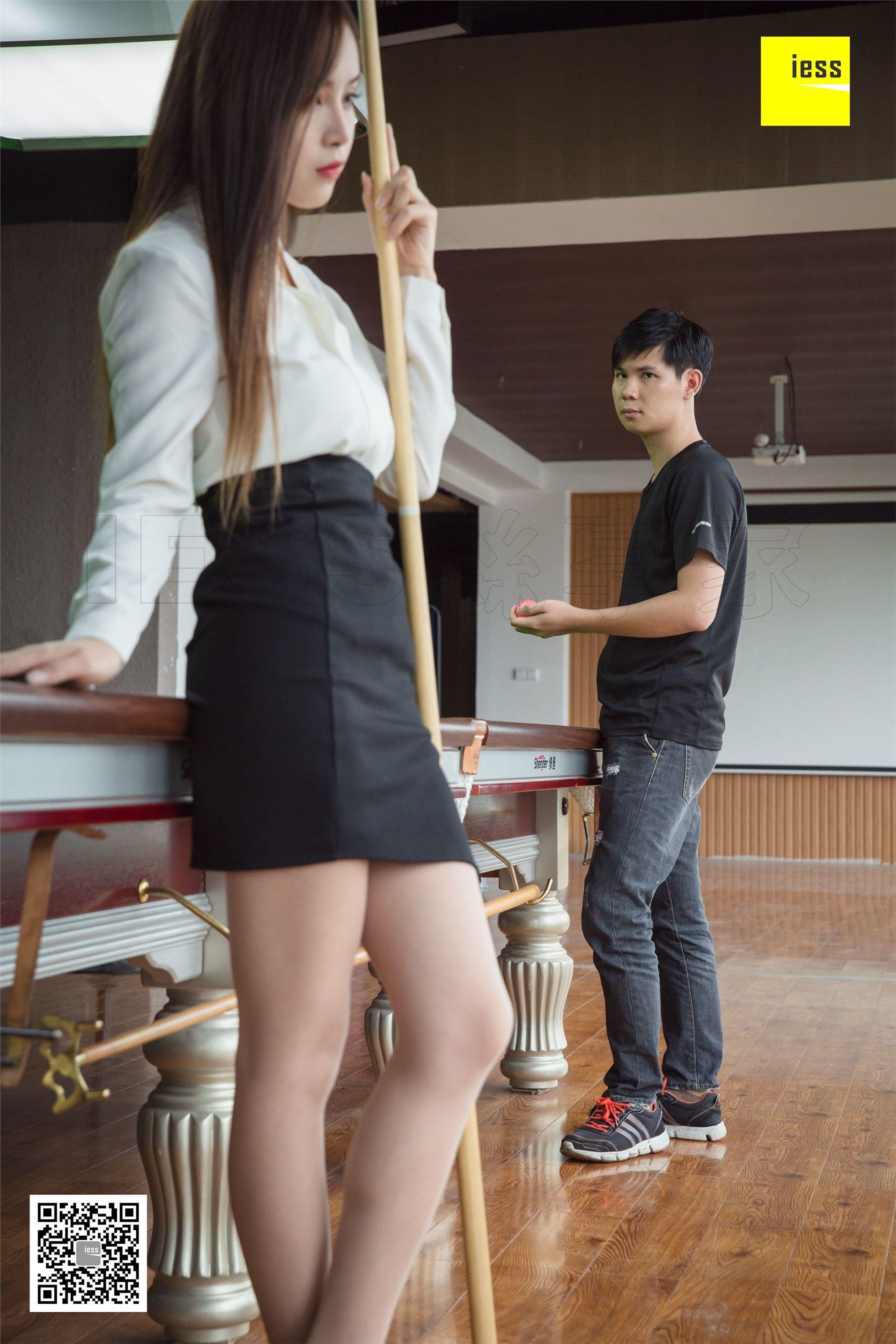 图片[4]-IESS异思趣向期期2018.10.10《魔鬼周三》特刊38期《可以教我打台球吗期小羽》-秀人网