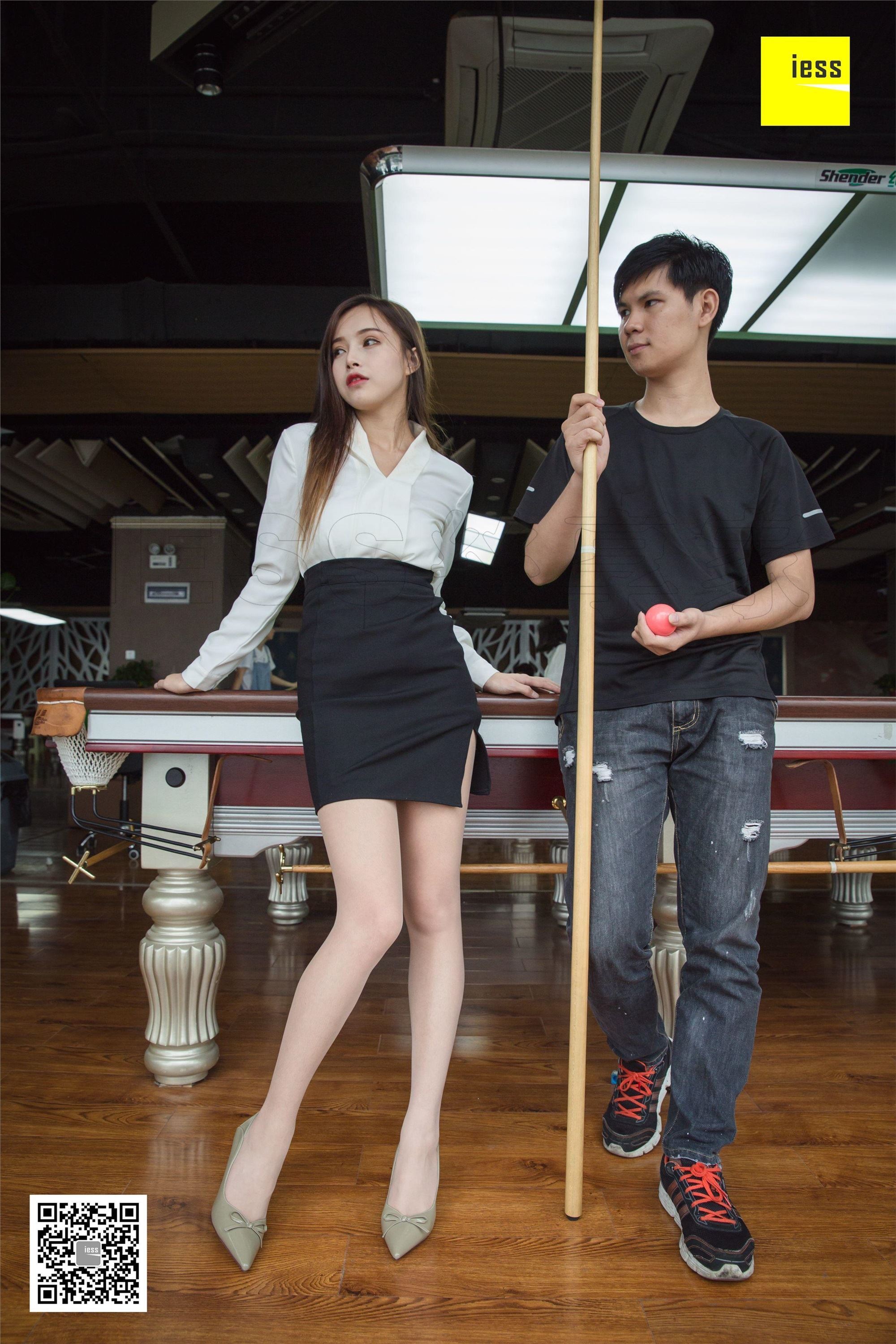 图片[9]-IESS异思趣向期期2018.10.10《魔鬼周三》特刊38期《可以教我打台球吗期小羽》-秀人网