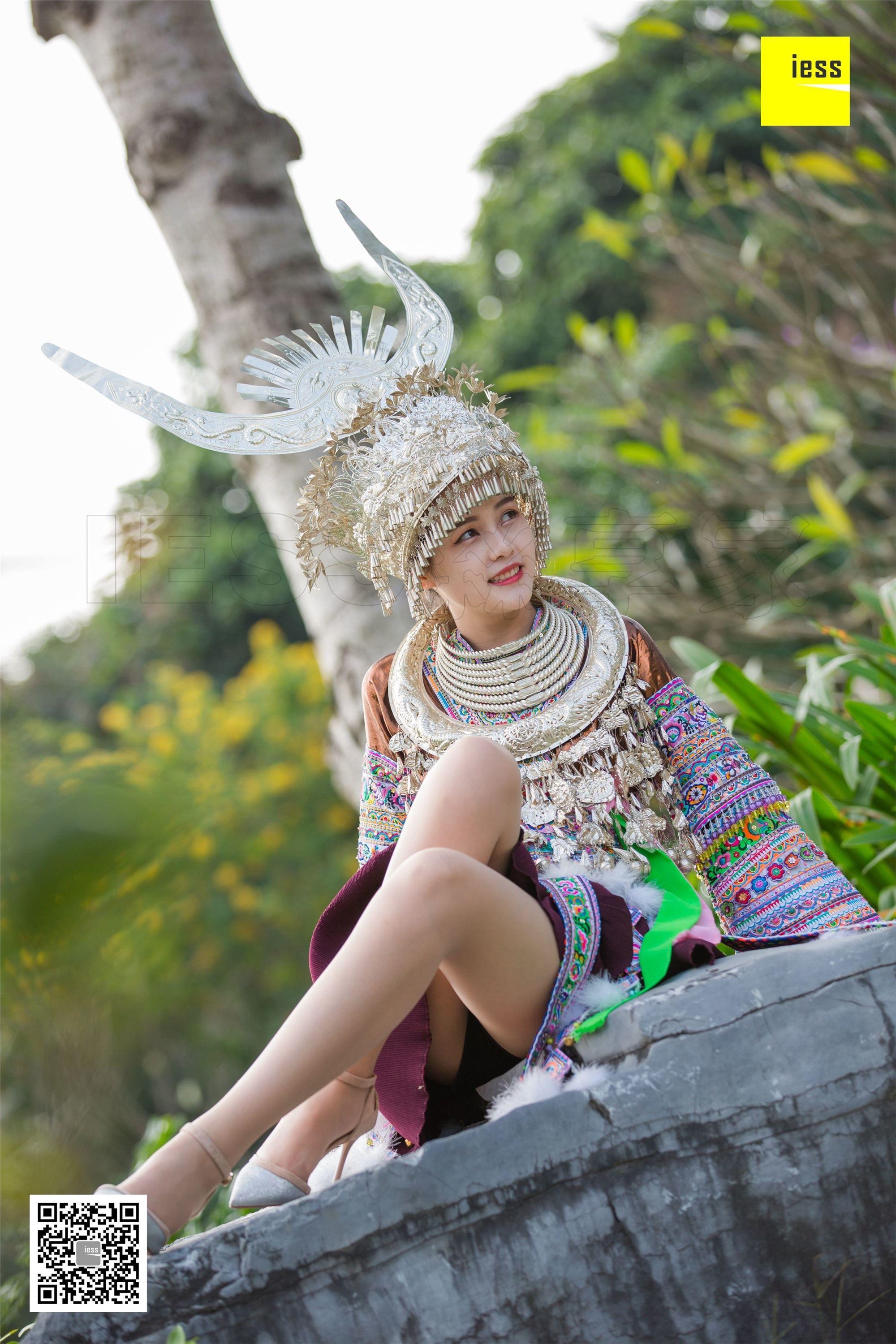 图片[3]-IESS异思趣向期2018.12.04《魔鬼周三》特刊45期：九妹-期穿丝袜的苗族九妹-秀人网