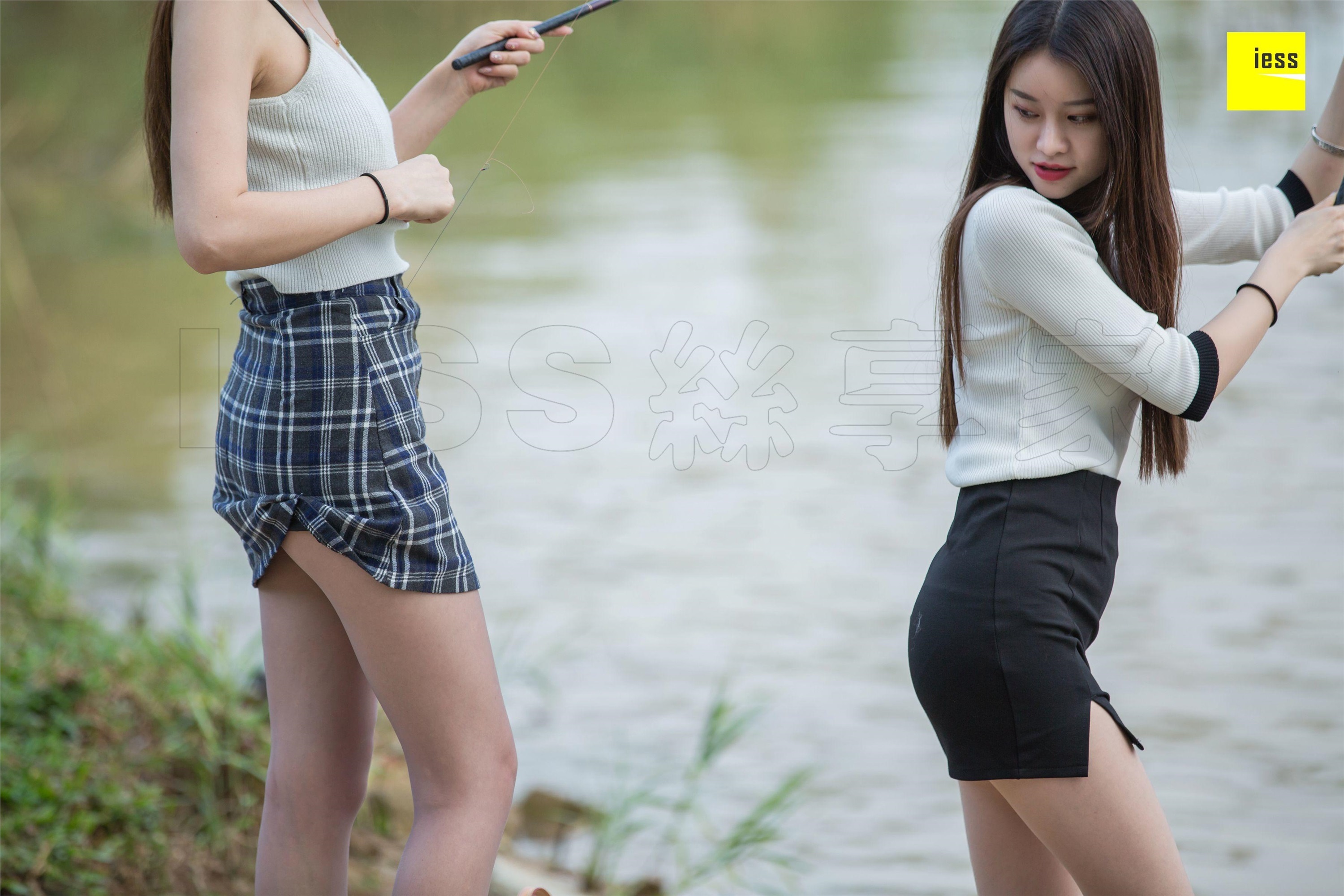 图片[2]-IESS异思趣向期2018.12.26《魔鬼周三》特刊48期：九妹、佳佳期钓鱼还是钓丝？-秀人网