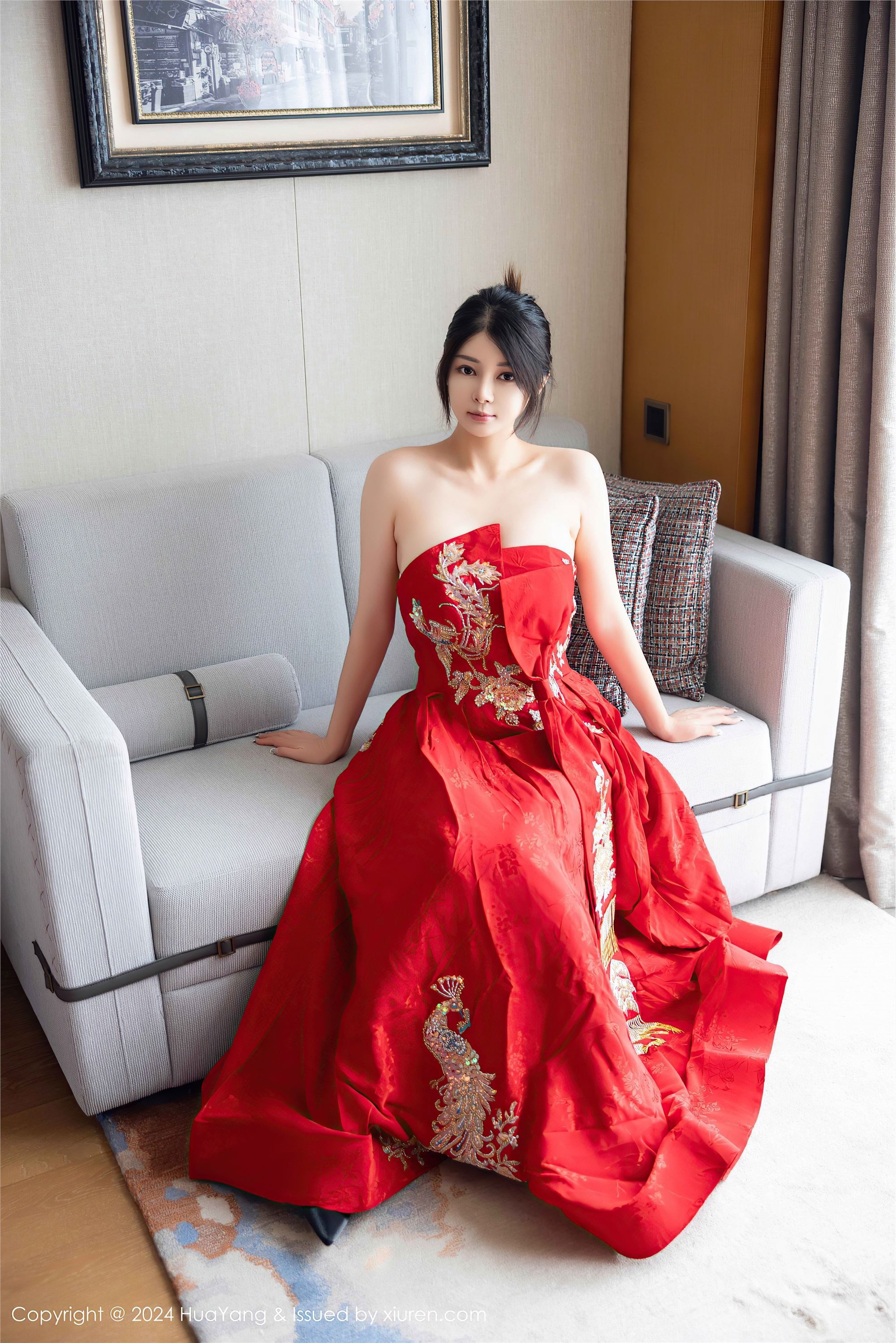 HuaYang花漾show期2024.12.12期VOL.623期凯竹Quinn-秀人网