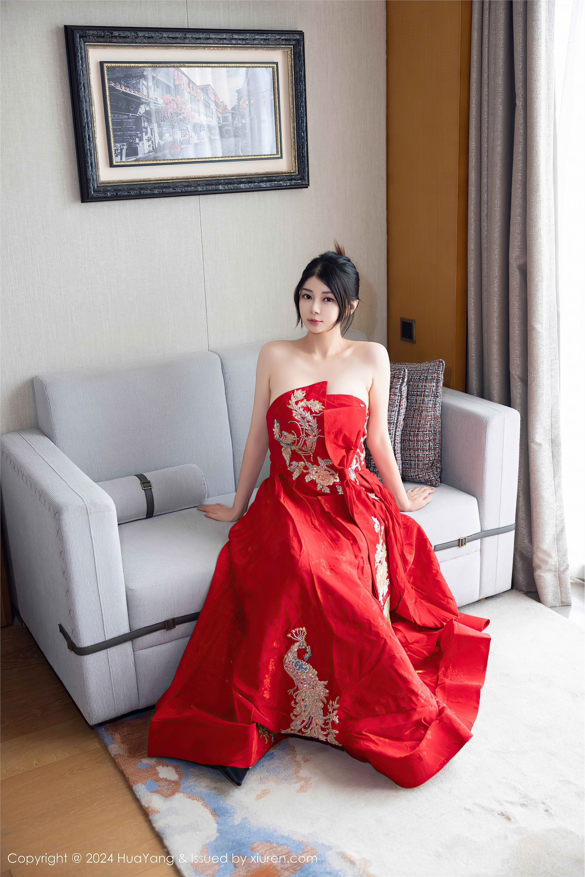 图片[2]-HuaYang花漾show期2024.12.12期VOL.623期凯竹Quinn-秀人网