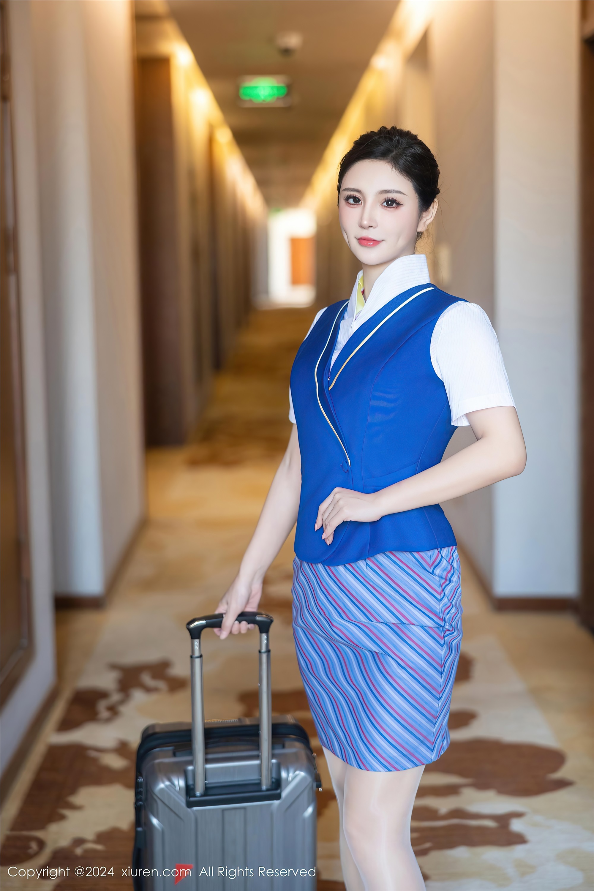 图片[2]-Xiuren秀人网期2024.12.17期N第9612期小蛮妖Yummy-秀人网