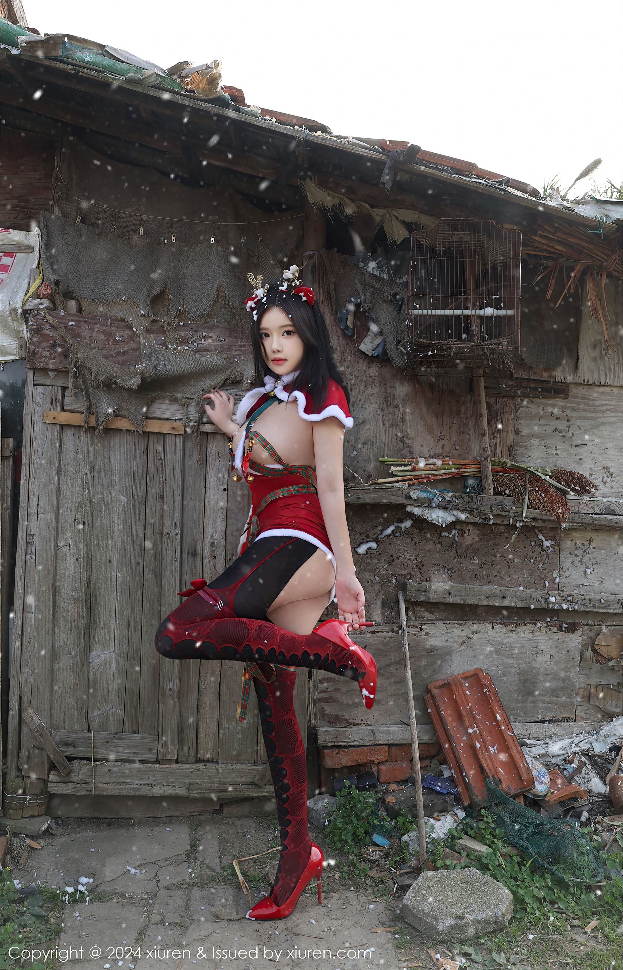 图片[3]-Xiuren秀人网期2024.12.20期N第9630期小薯条nienie-套图网