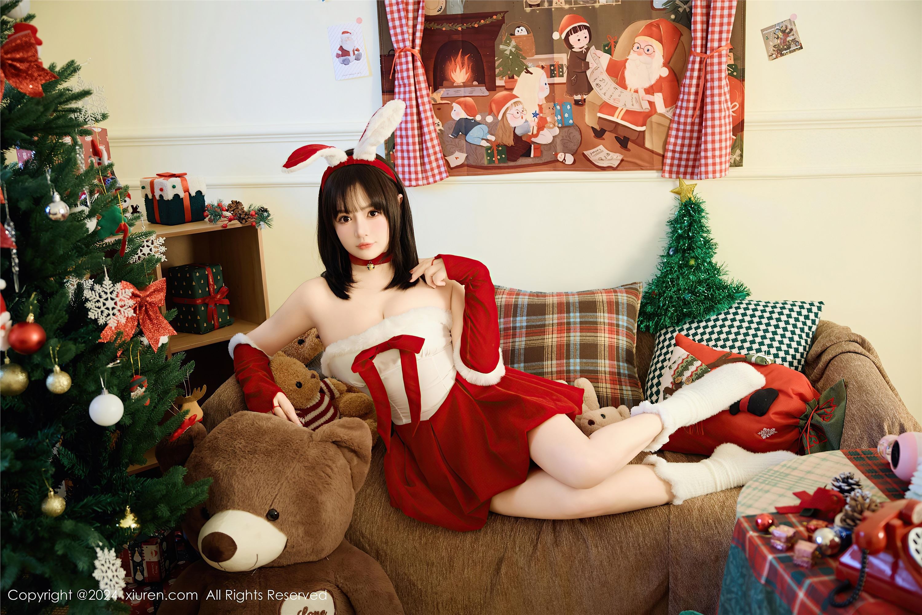 图片[8]-Xiuren秀人网期2024.12.25期N第9656期养乐多Doll-套图网