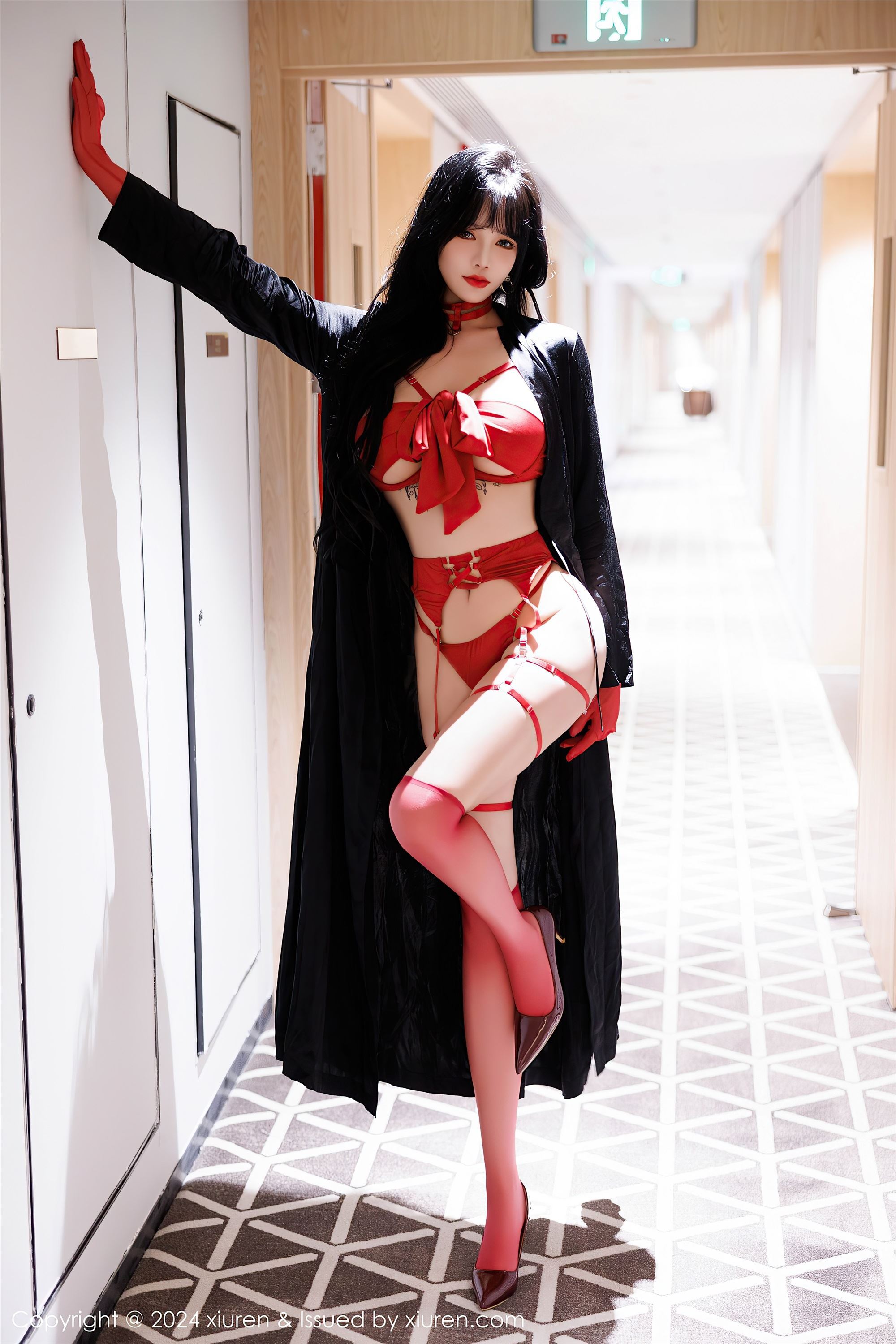 图片[2]-Xiuren秀人网期2024.12.27期N第9671期娜比-秀人网