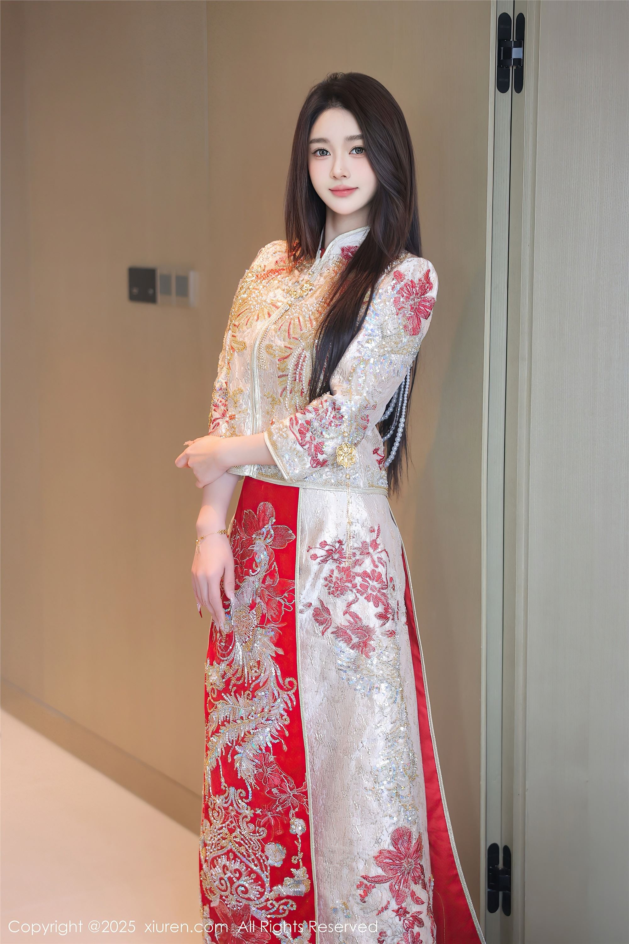 图片[2]-Xiuren秀人网期2025.01.26期N第9833期Candy糖糖-秀人网