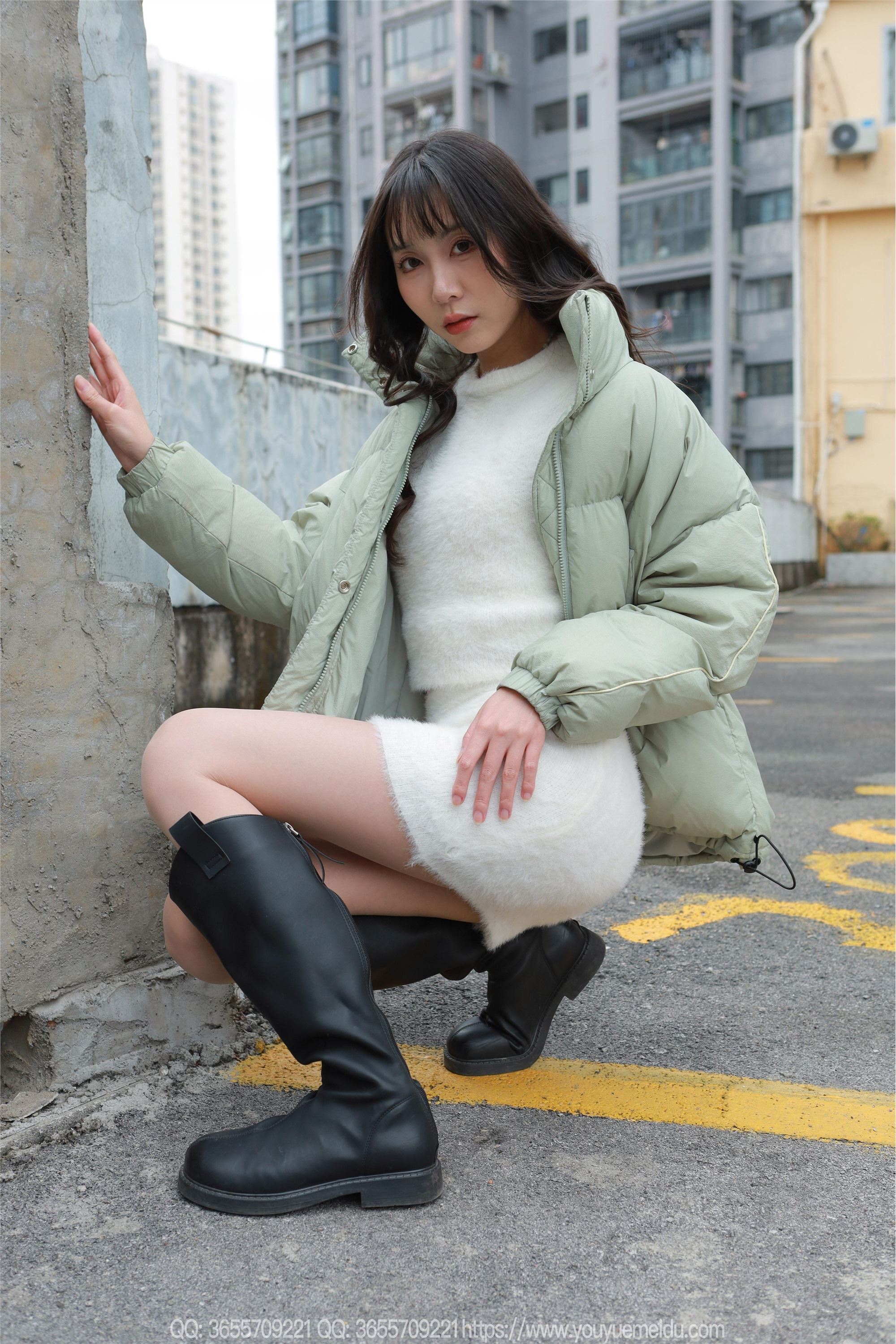 IESS异思趣向期期2025.04.02期丝享家期2017期团团《长靴包臀裙（上）》-套图网