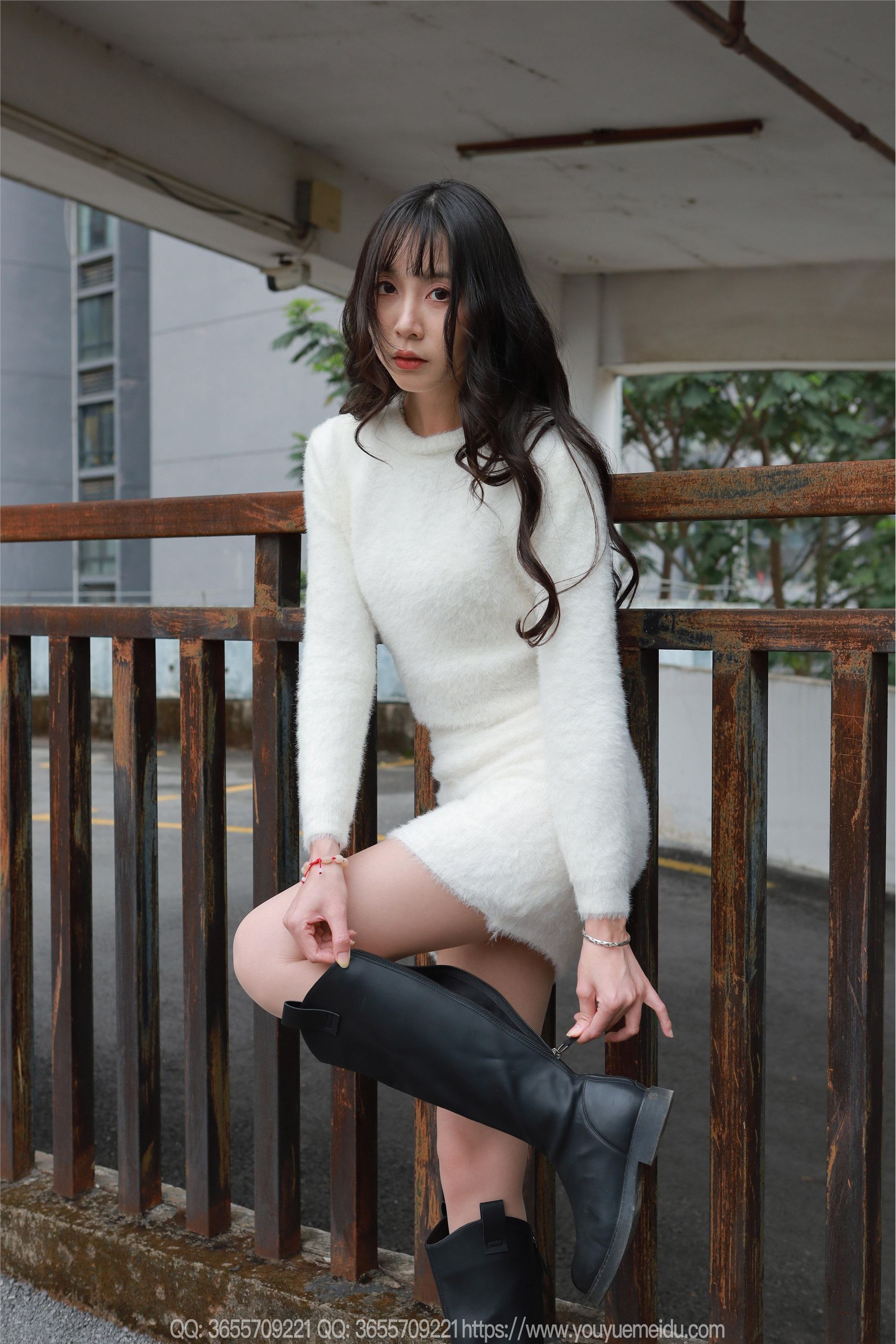 图片[4]-IESS异思趣向期期2025.04.07期丝享家期.2021期团团《长靴包臀裙（下）》-套图网