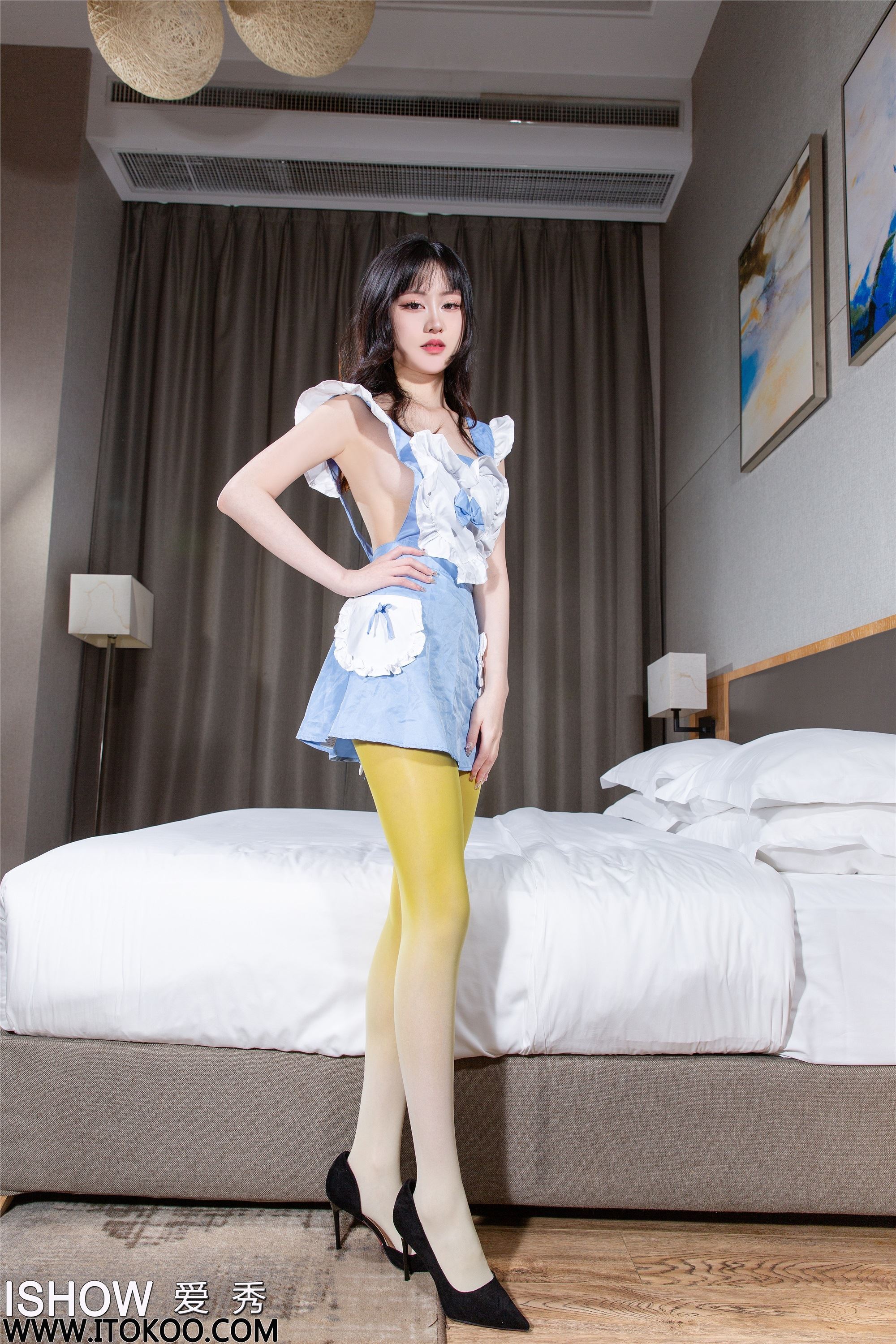 图片[4]-ISHOW爱秀期2025.06.21期N第451期田蜜Mia-蕾丝猫