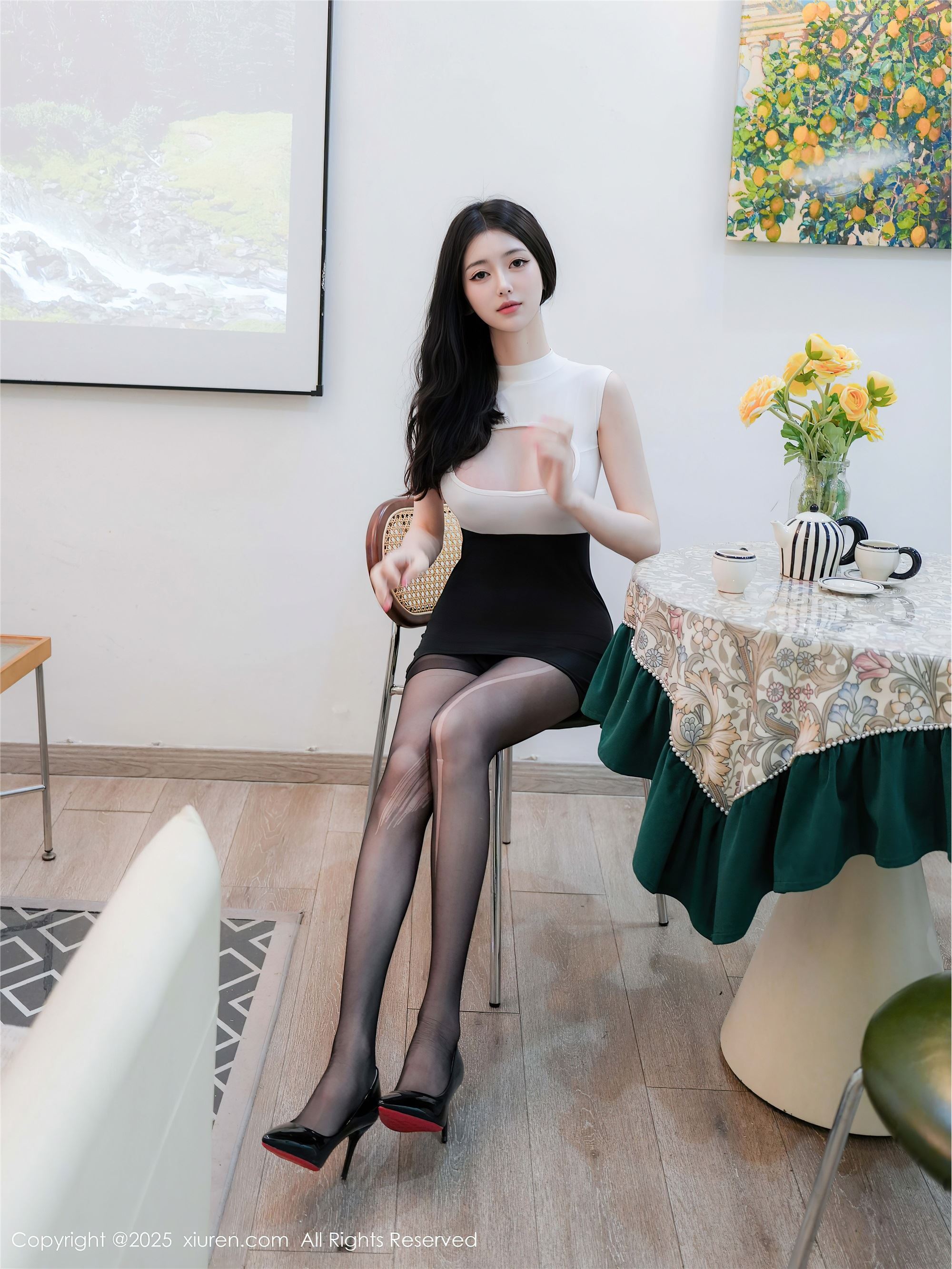 图片[4]-Xiuren秀人网期2025.05.29期N第10340期白小蝶-蕾丝猫