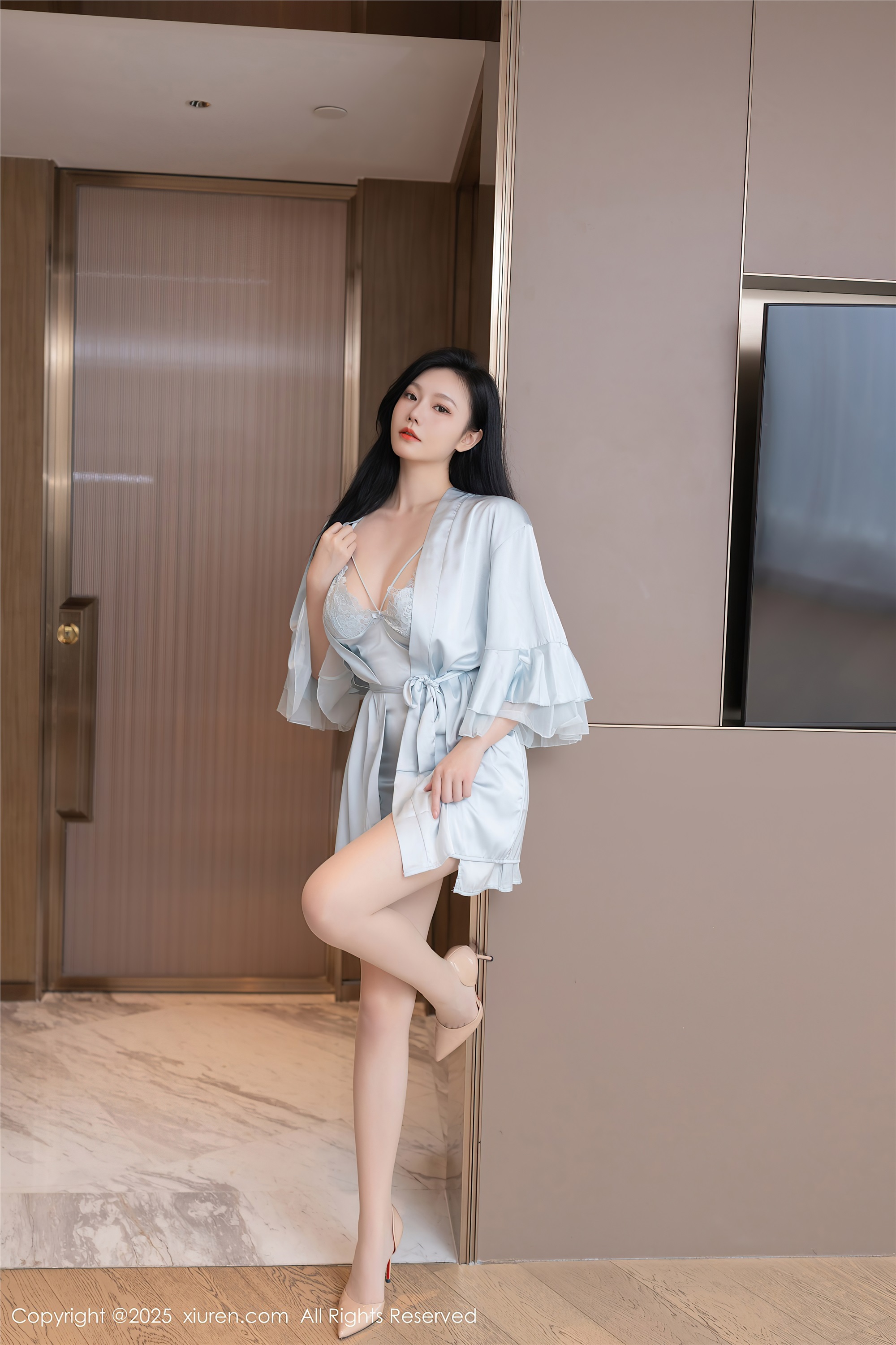 图片[7]-Xiuren秀人网期2025.06.10期N第10390期安然anran-蕾丝猫