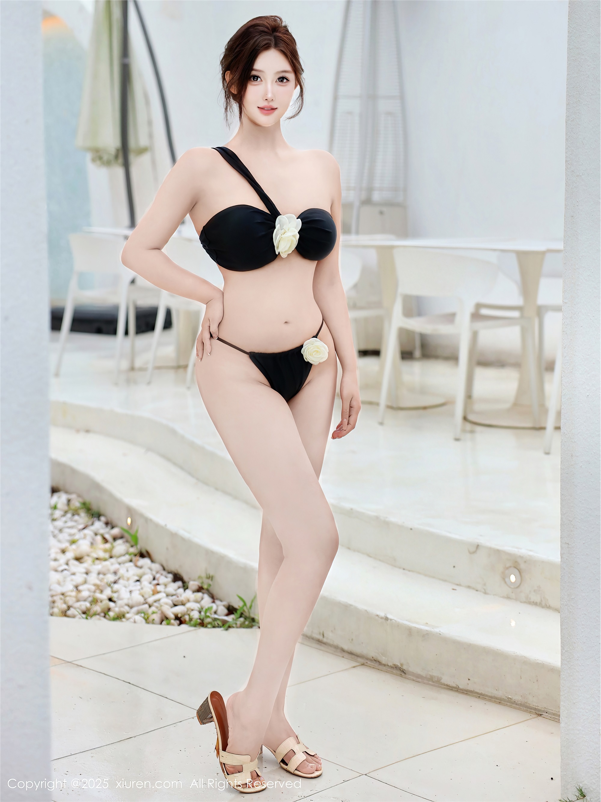 图片[9]-Xiuren秀人网期2025.06.17期N第10418期金允希Yuki-蕾丝猫