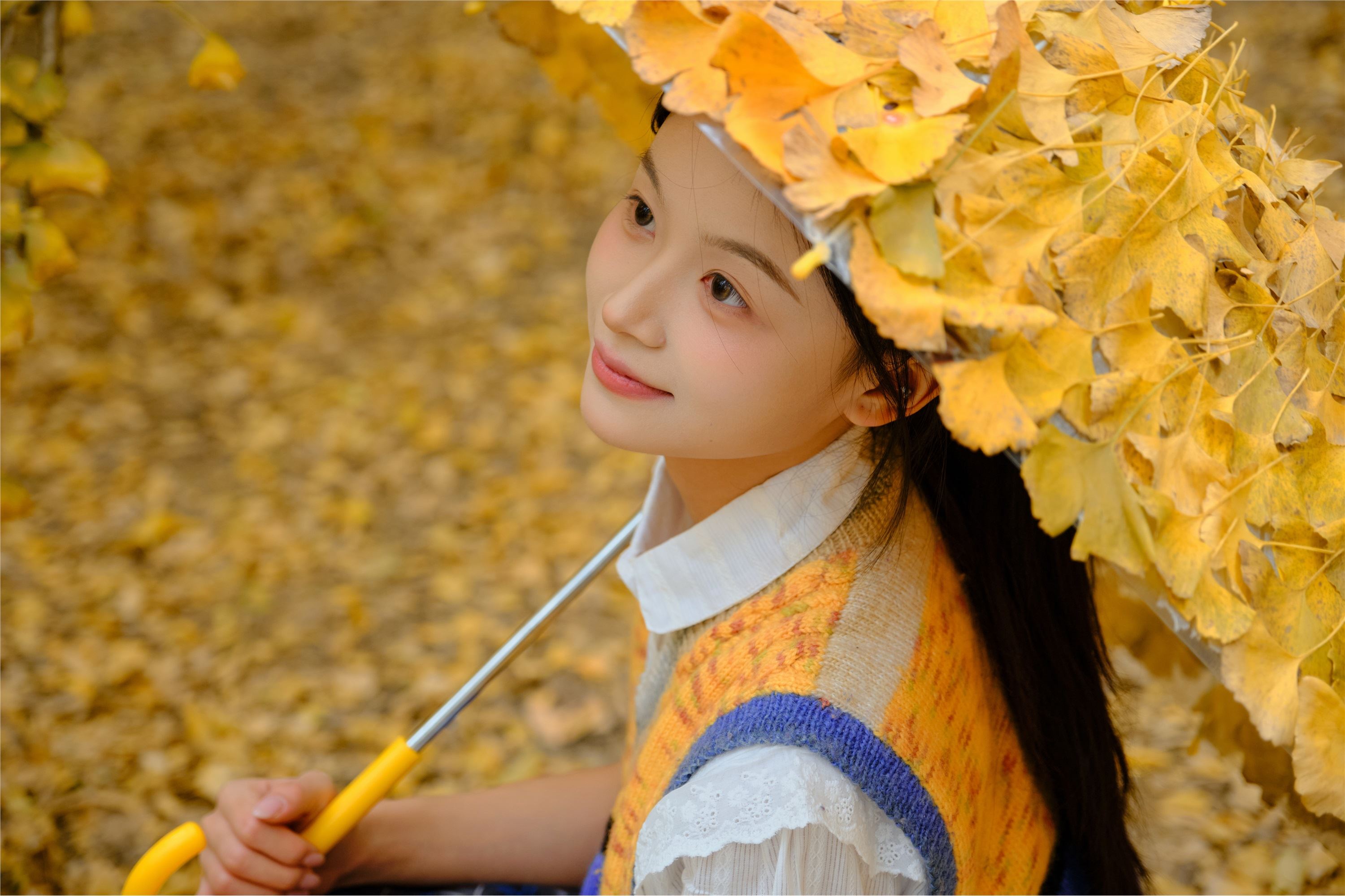 图片[3]-YITUYU艺图语期2025.01.27期银杏少女期小番茄-秀人网