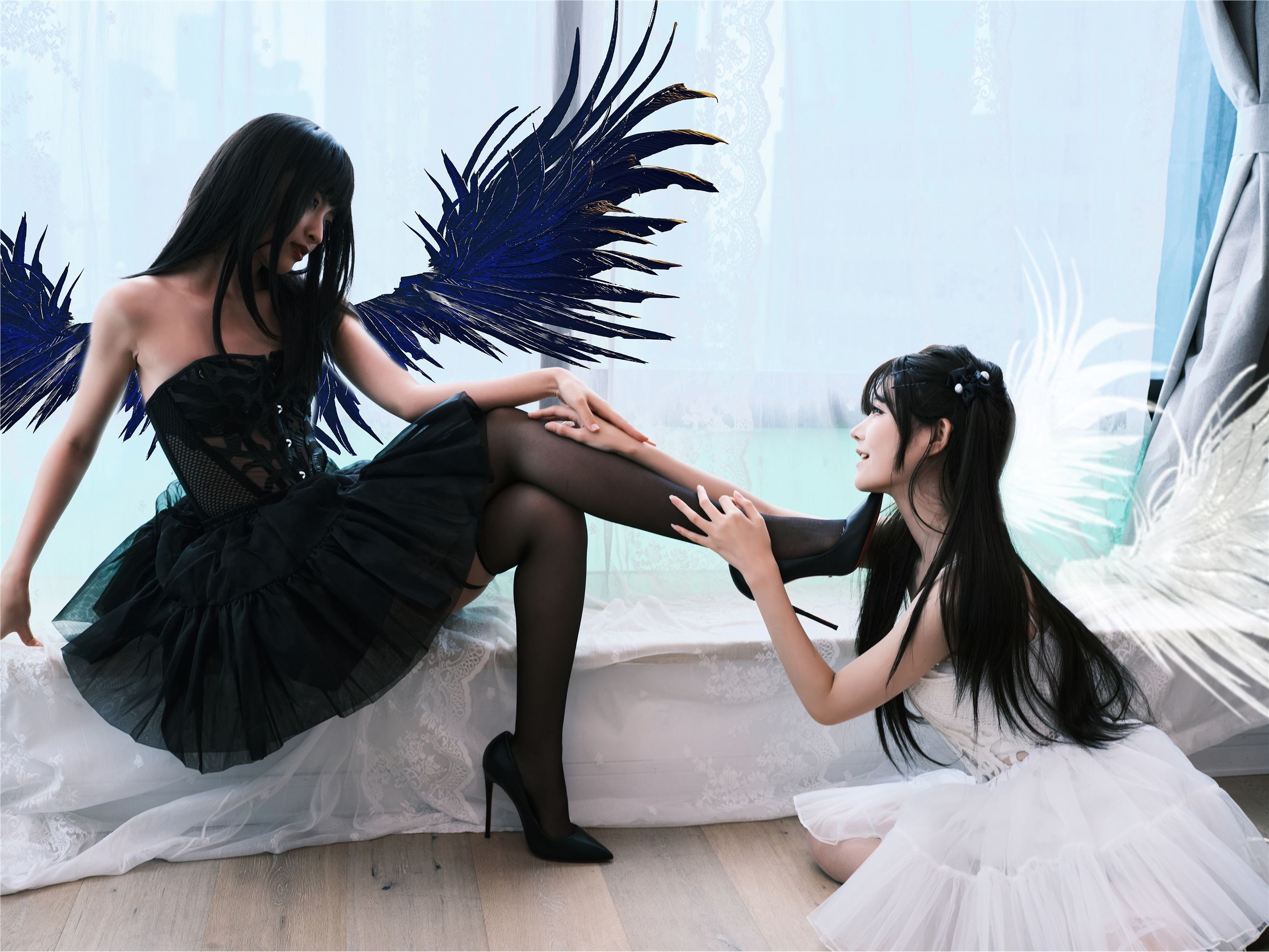 图片[6]-YITUYU艺图语期2025.01.27期黑天使与白天使期孟程程-秀人网