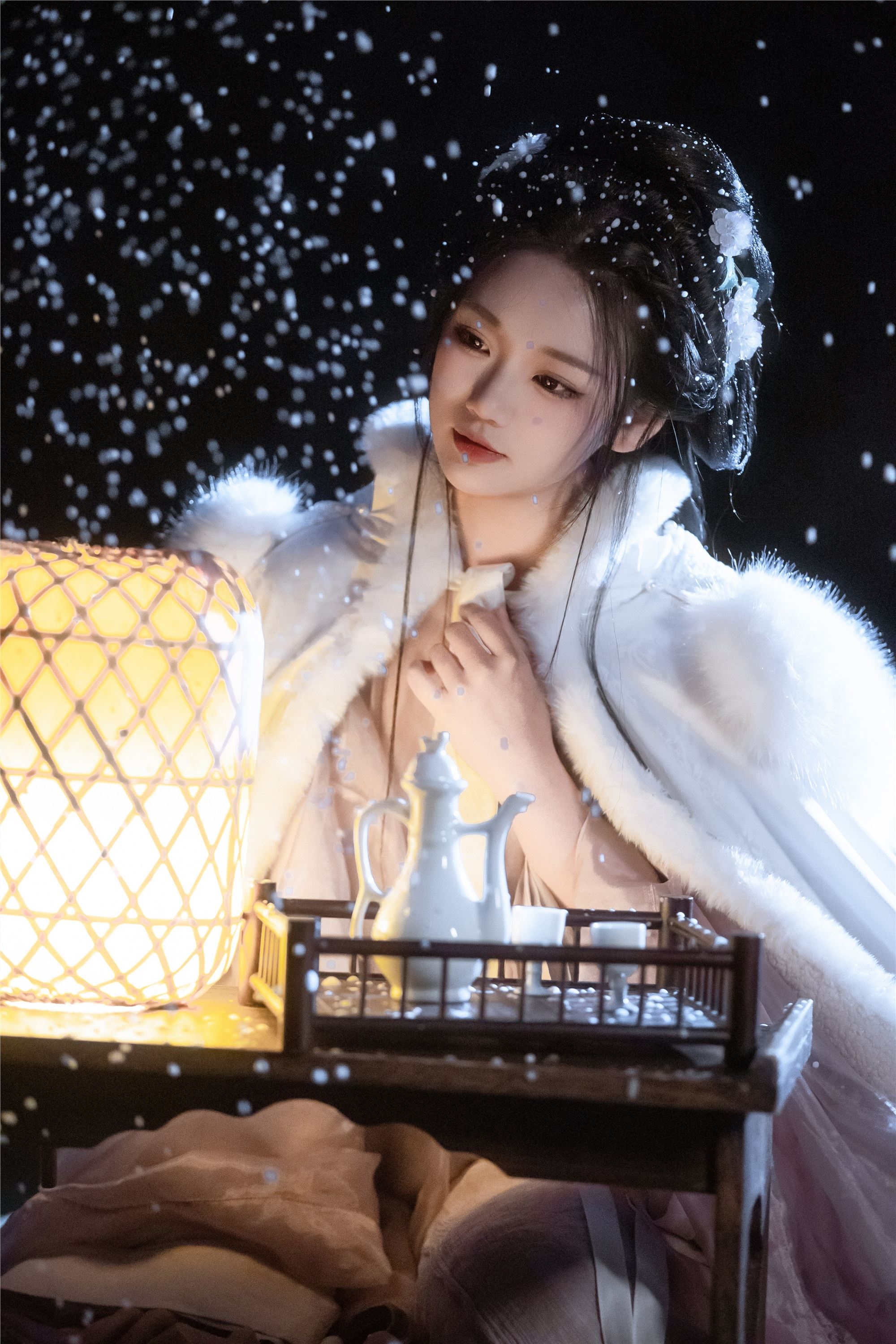 图片[5]-YITUYU期艺图语期2025.03.06期风雪夜归人期晚江亭-秀人网