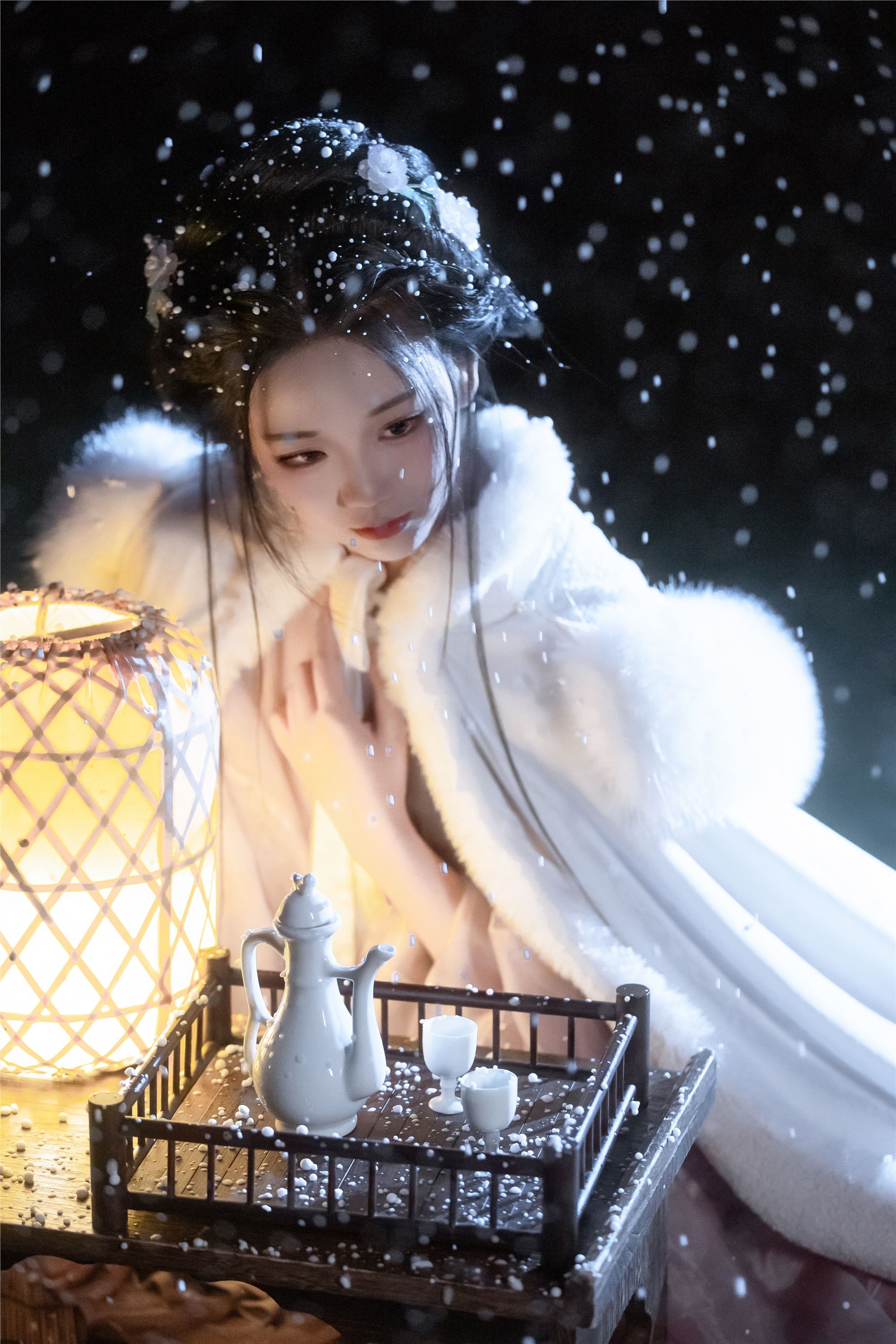 图片[6]-YITUYU期艺图语期2025.03.06期风雪夜归人期晚江亭-秀人网