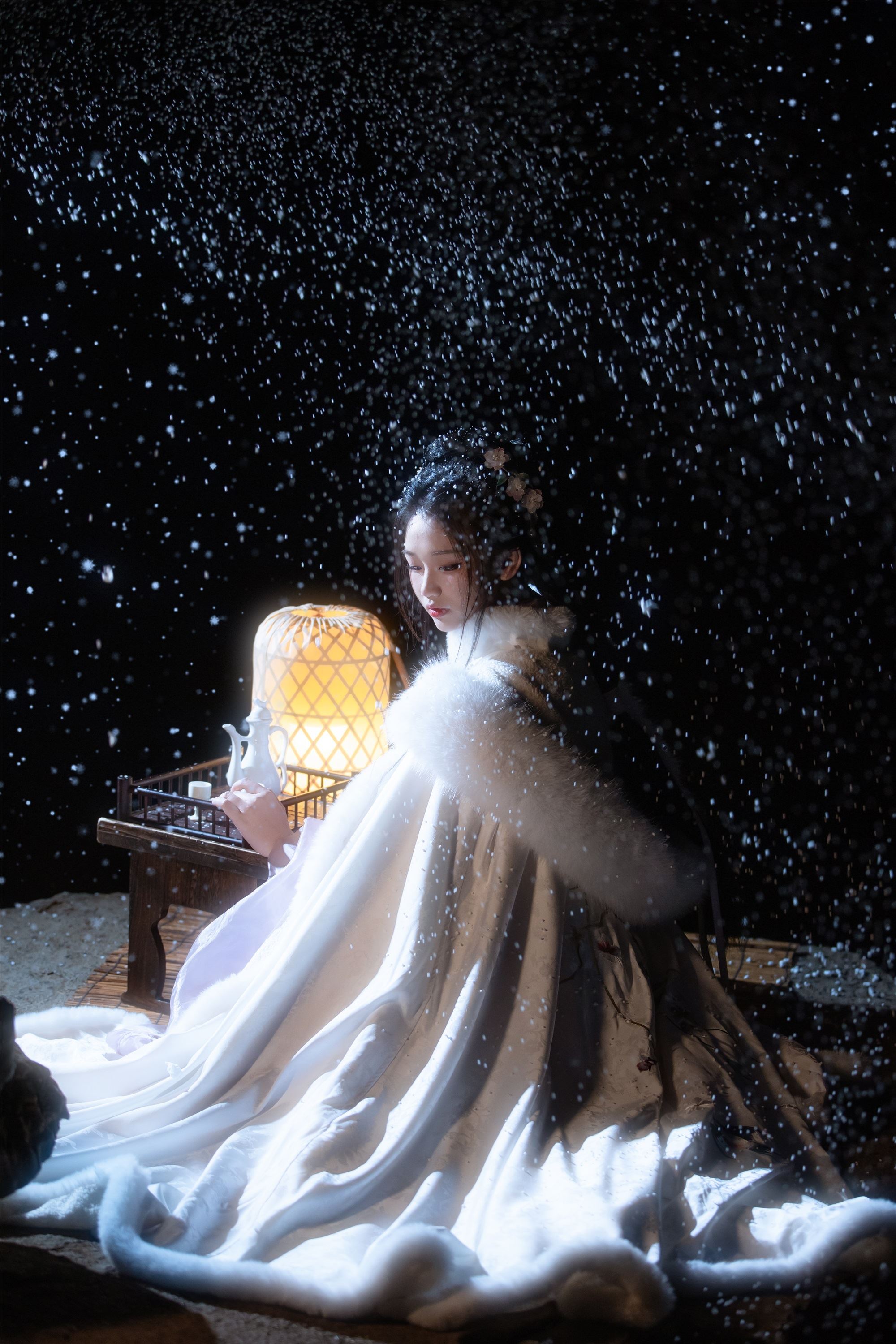 图片[7]-YITUYU期艺图语期2025.03.06期风雪夜归人期晚江亭-秀人网