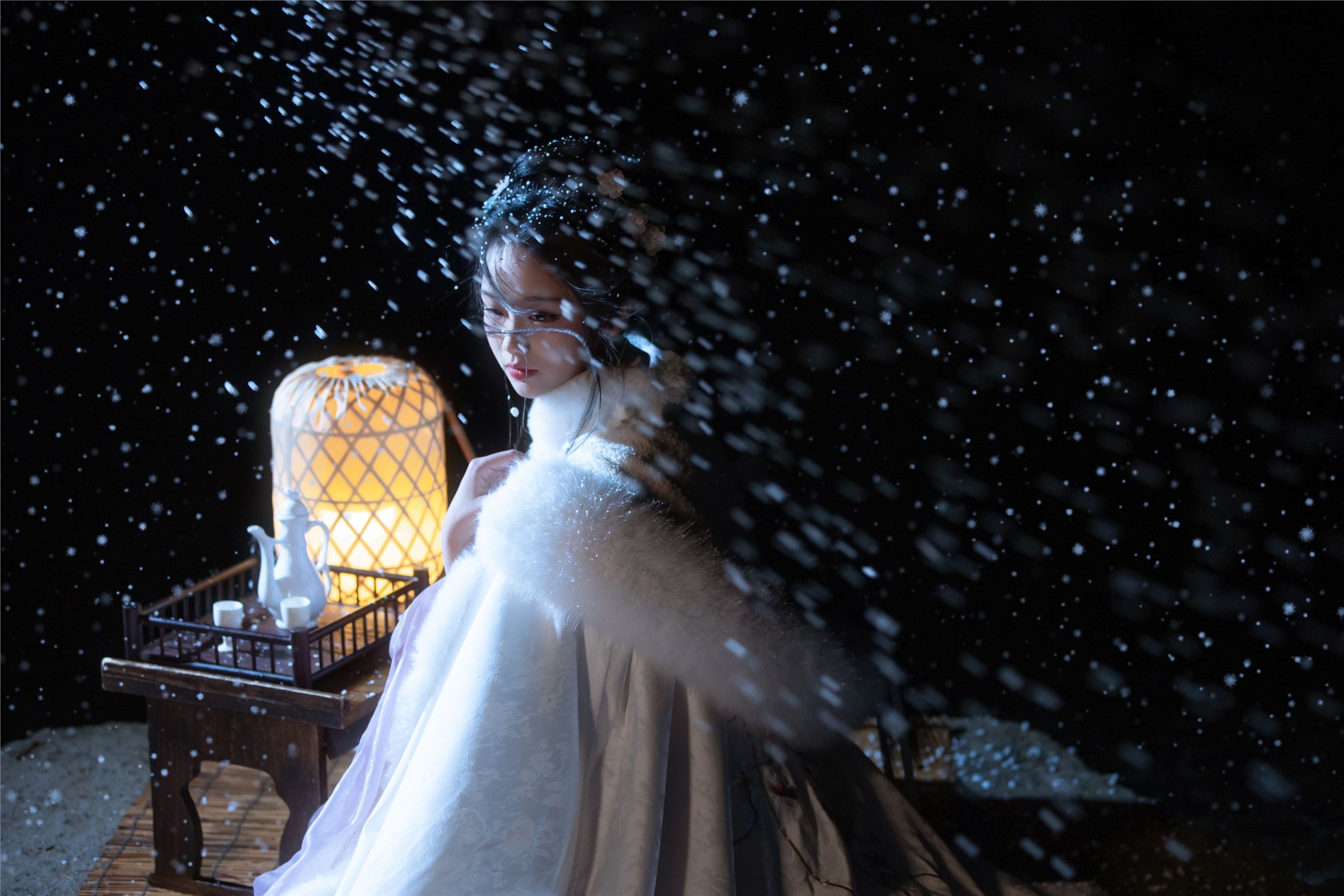 图片[8]-YITUYU期艺图语期2025.03.06期风雪夜归人期晚江亭-秀人网