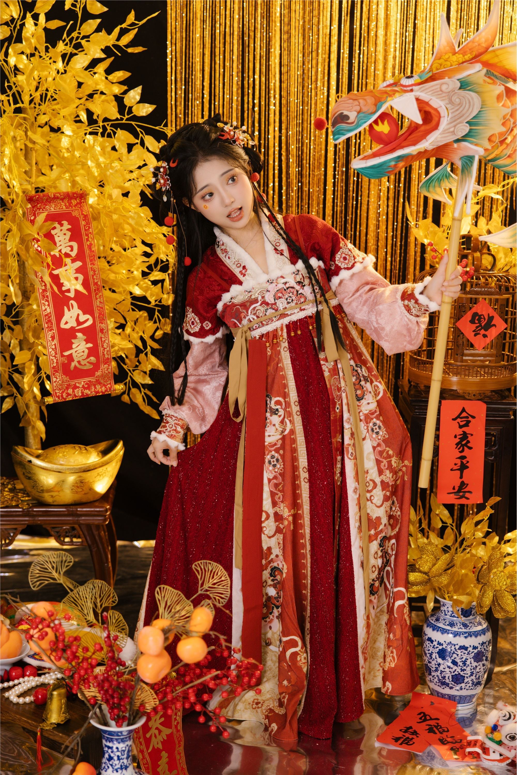 图片[4]-YITUYU艺图语期2025.01.30期蛇年大吉期衔鹿-秀人网