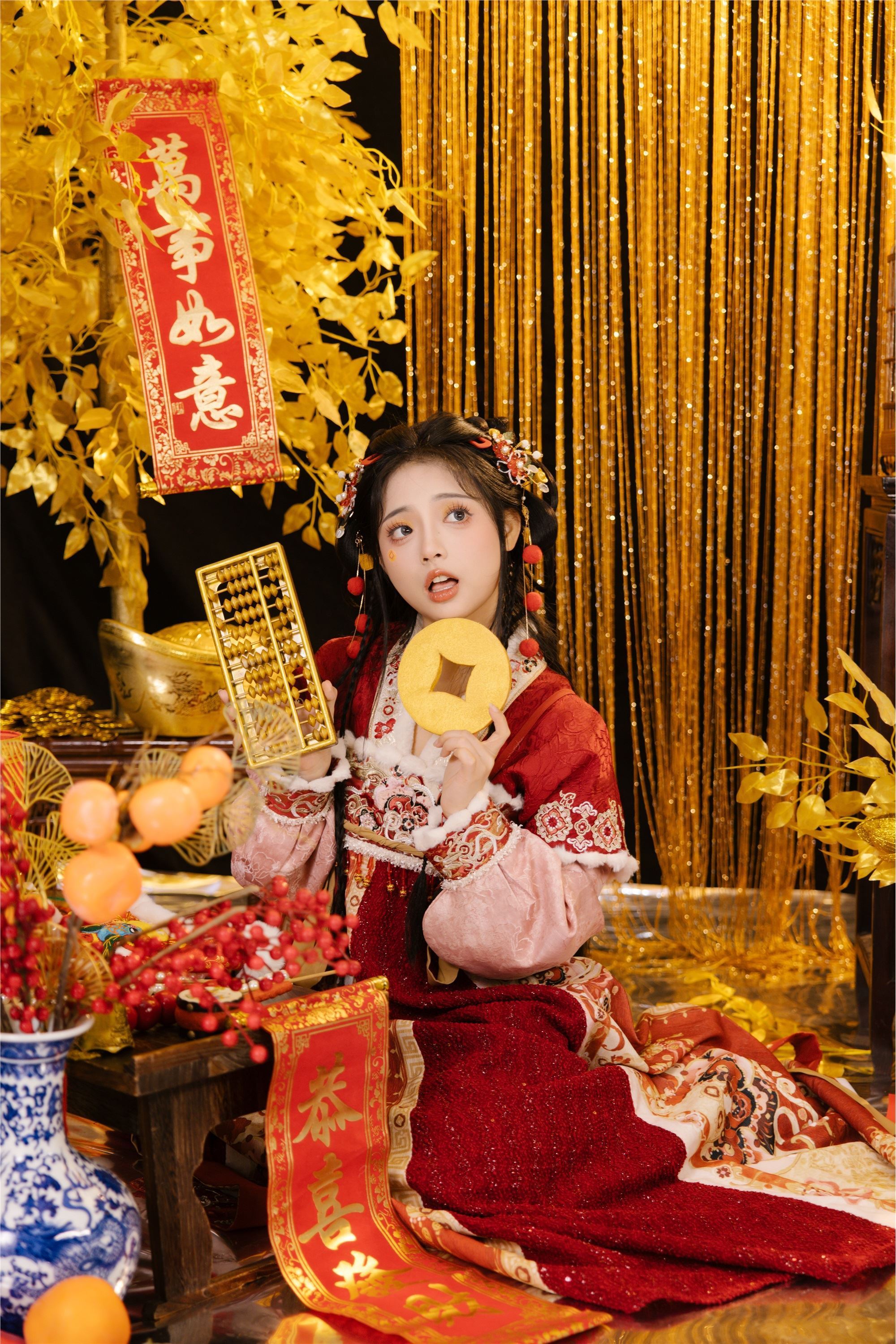 图片[9]-YITUYU艺图语期2025.01.30期蛇年大吉期衔鹿-秀人网