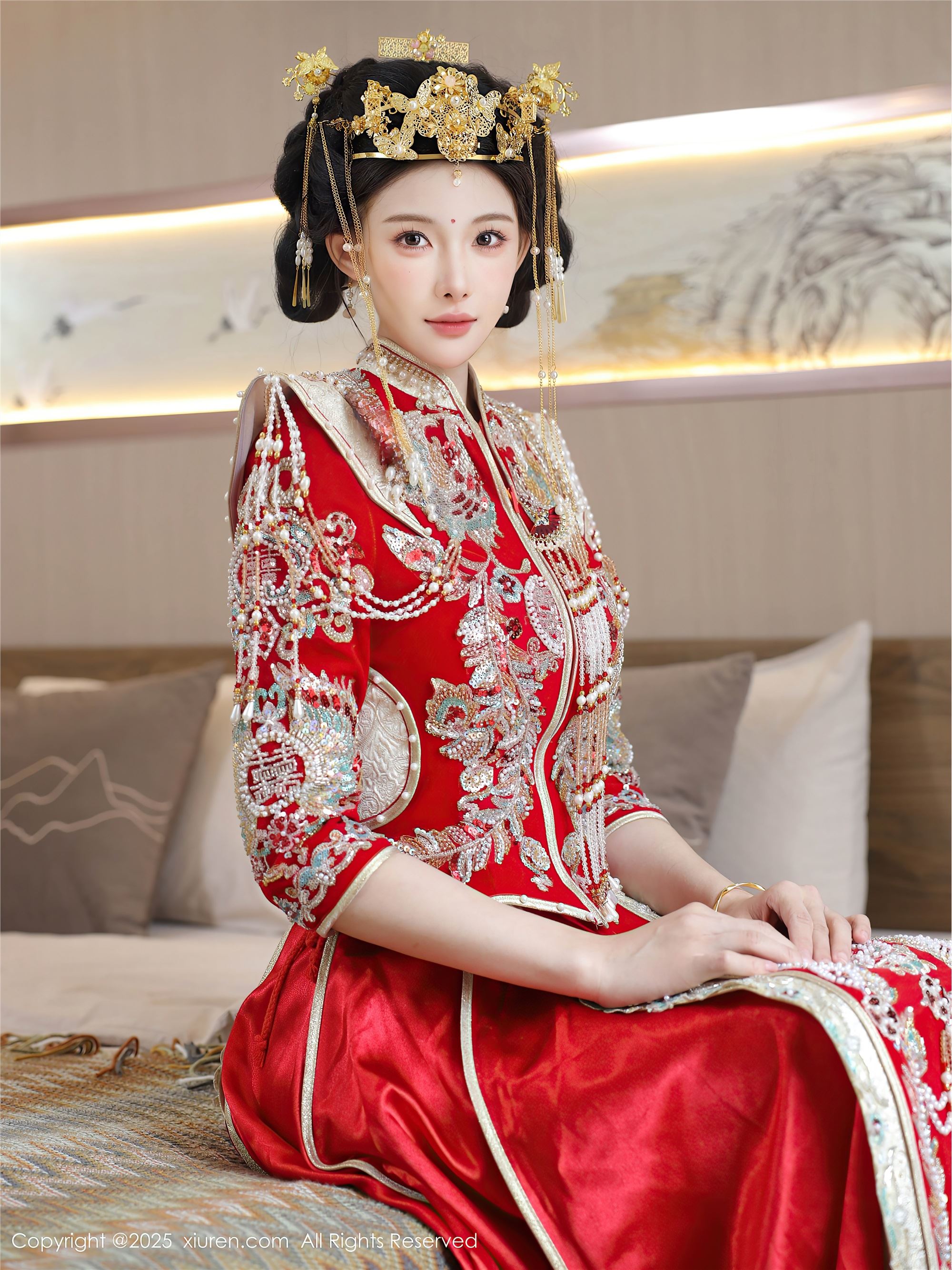 图片[2]-Xiuren秀人网期2025.09.08期N第10742期梨霜儿-秀人网