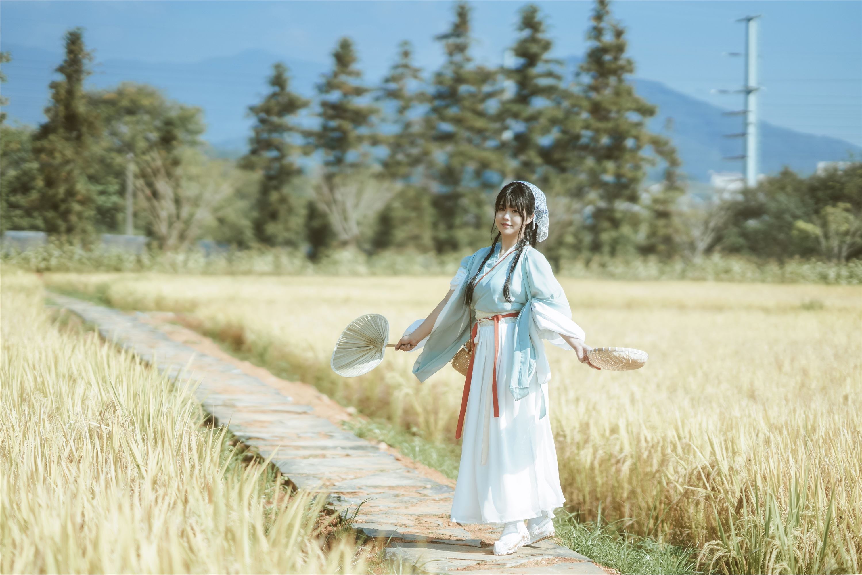 图片[9]-YITUYU艺图语期2025.02.04期田间女孩期阿森-秀人网