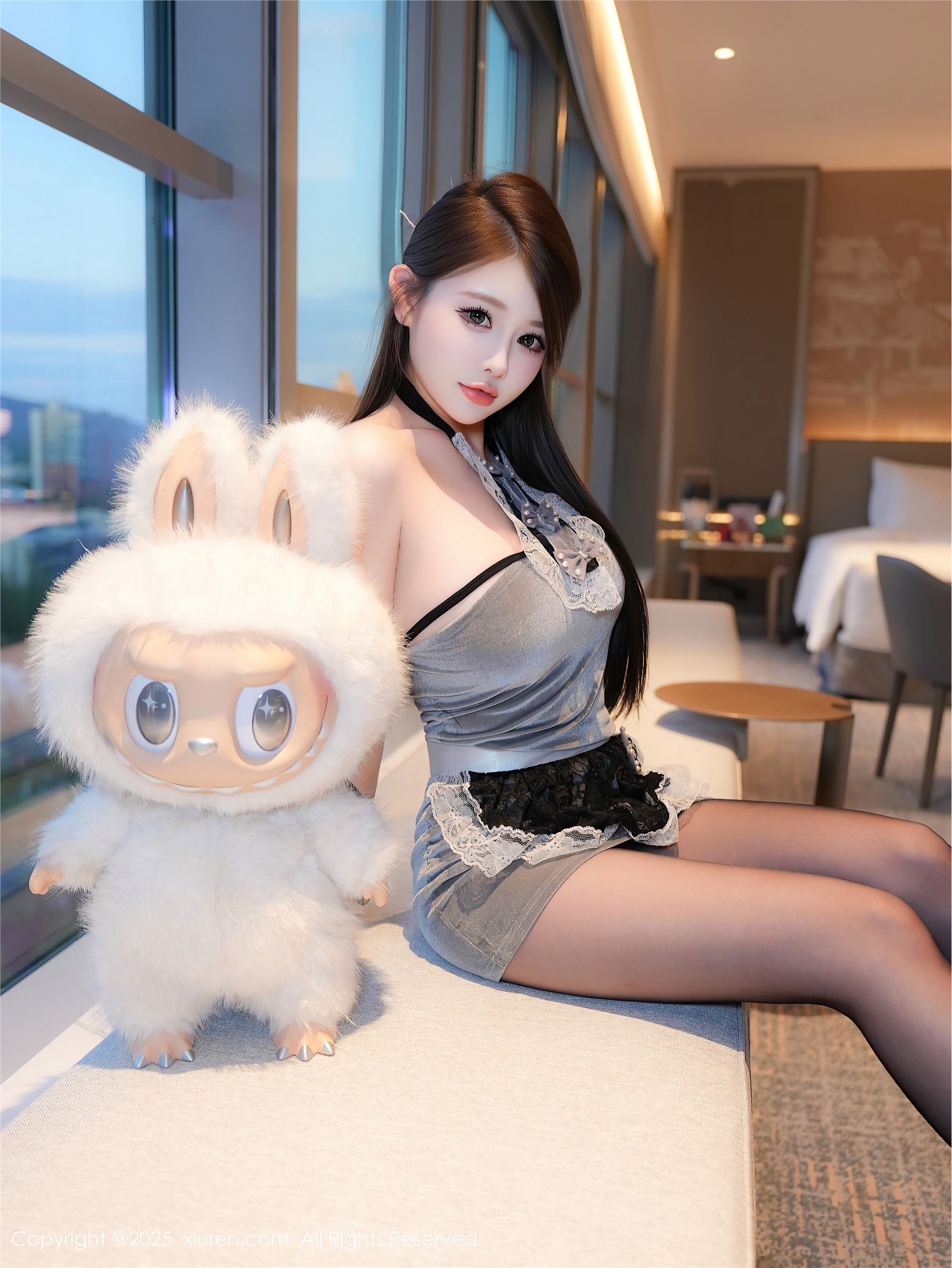 图片[6]-Xiuren秀人网期2025.10.17期N第10884期甜妮-蕾丝猫