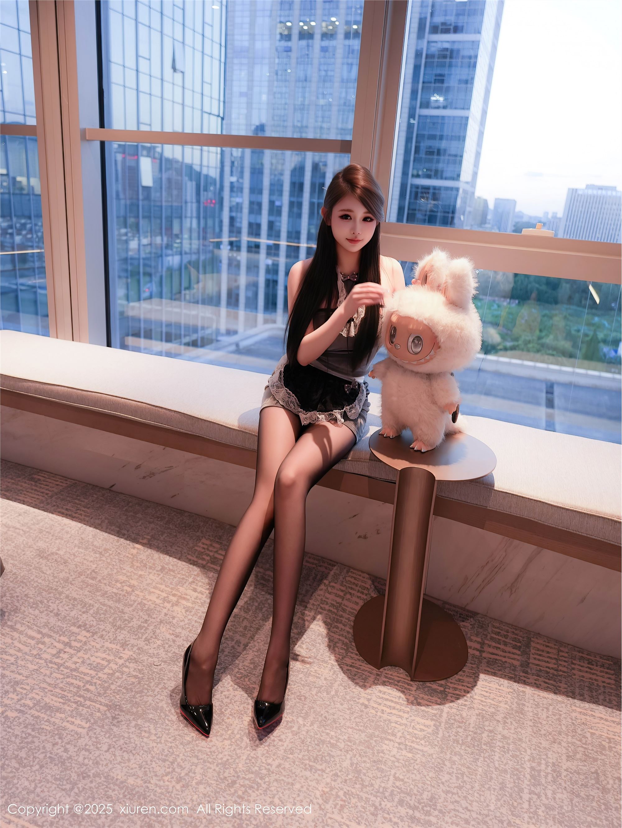 图片[9]-Xiuren秀人网期2025.10.17期N第10884期甜妮-蕾丝猫
