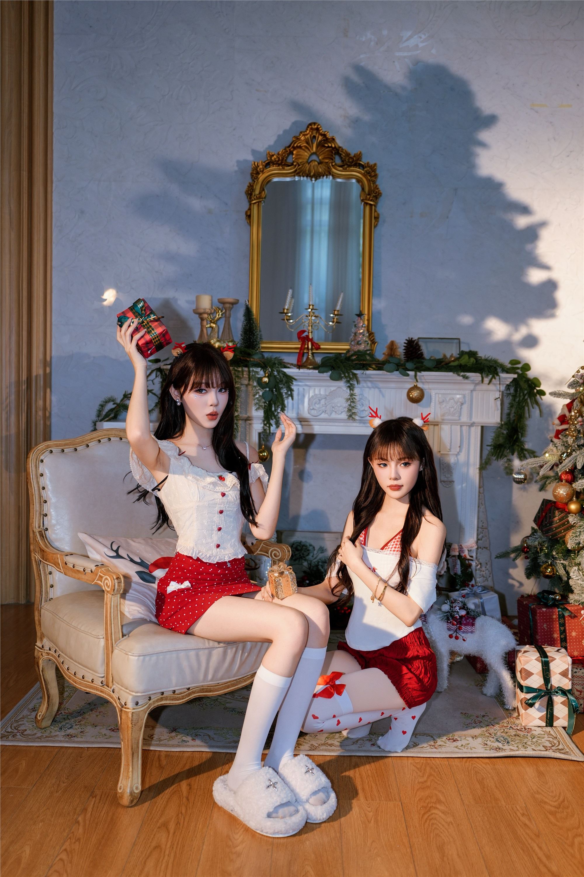 图片[4]-YITUYU艺图语期2025.02.07期圣诞双生花期妮可不妮可-套图网