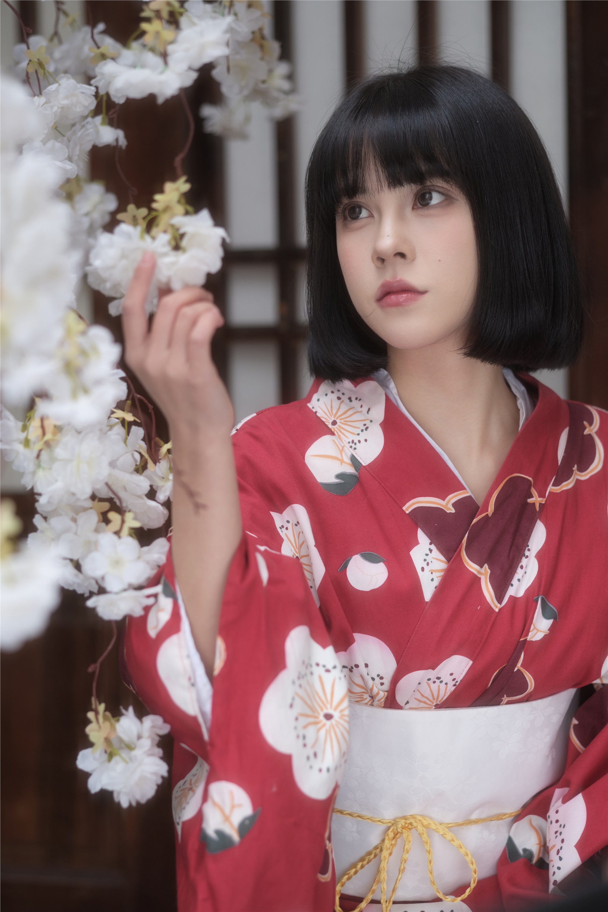 图片[3]-YITUYU艺图语期2025.02.08期和服少女期悲伤薯条555-套图网