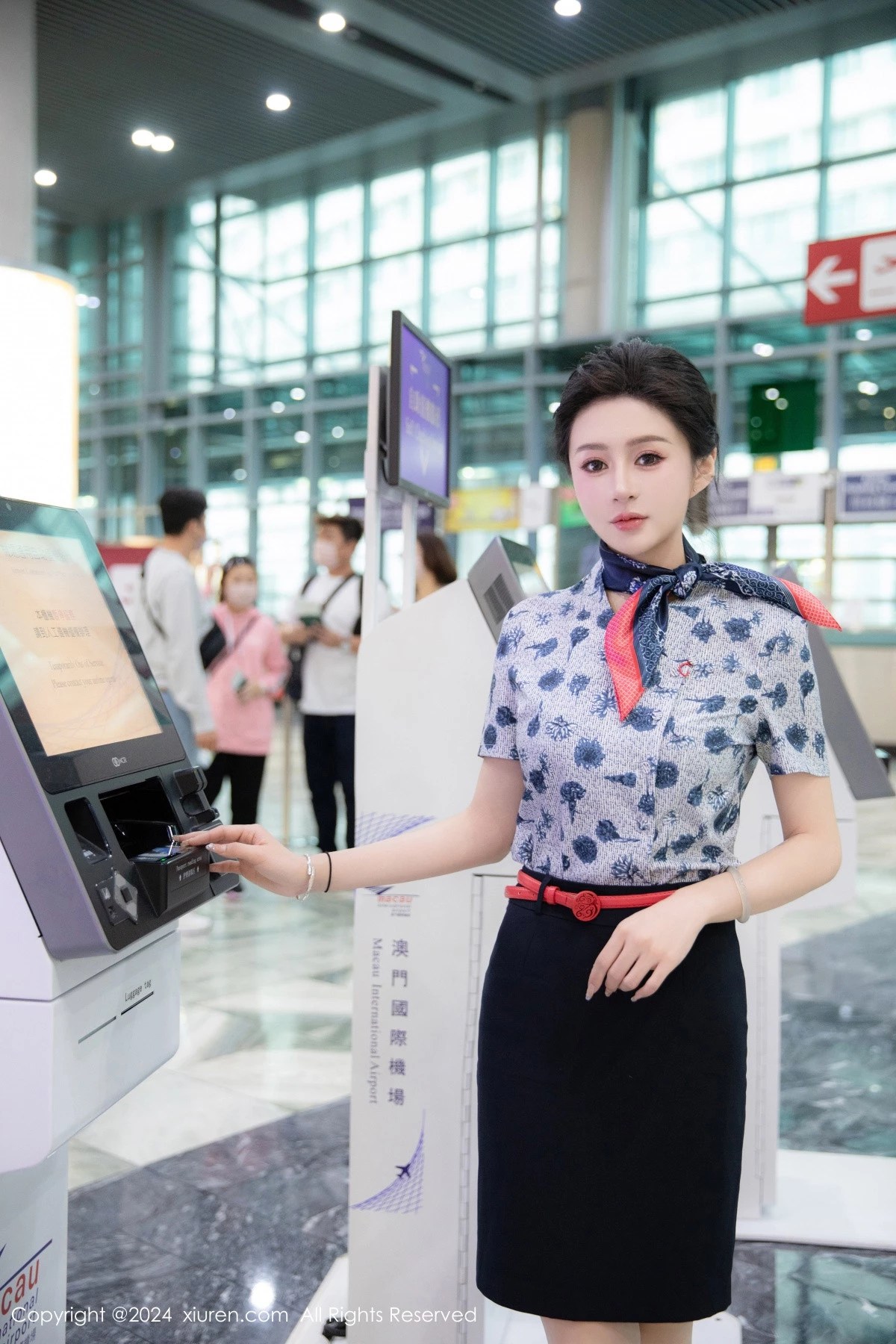 [XiuRen秀人网]第8248期林幼一写真 photo 1-4