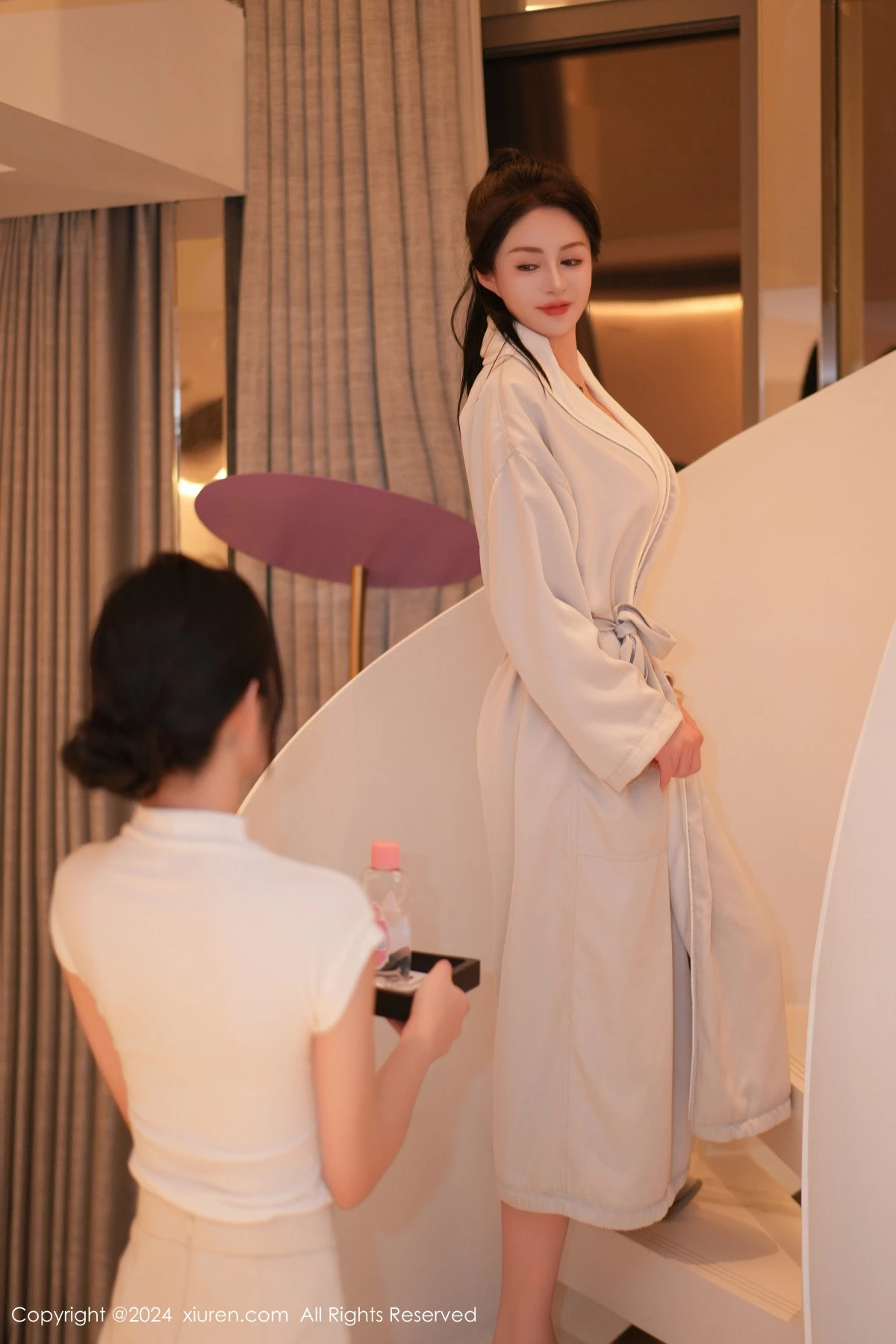   [XiuRen]高清写真图 2024.04.07 No.8350 林幼一 模特合集第8张图片