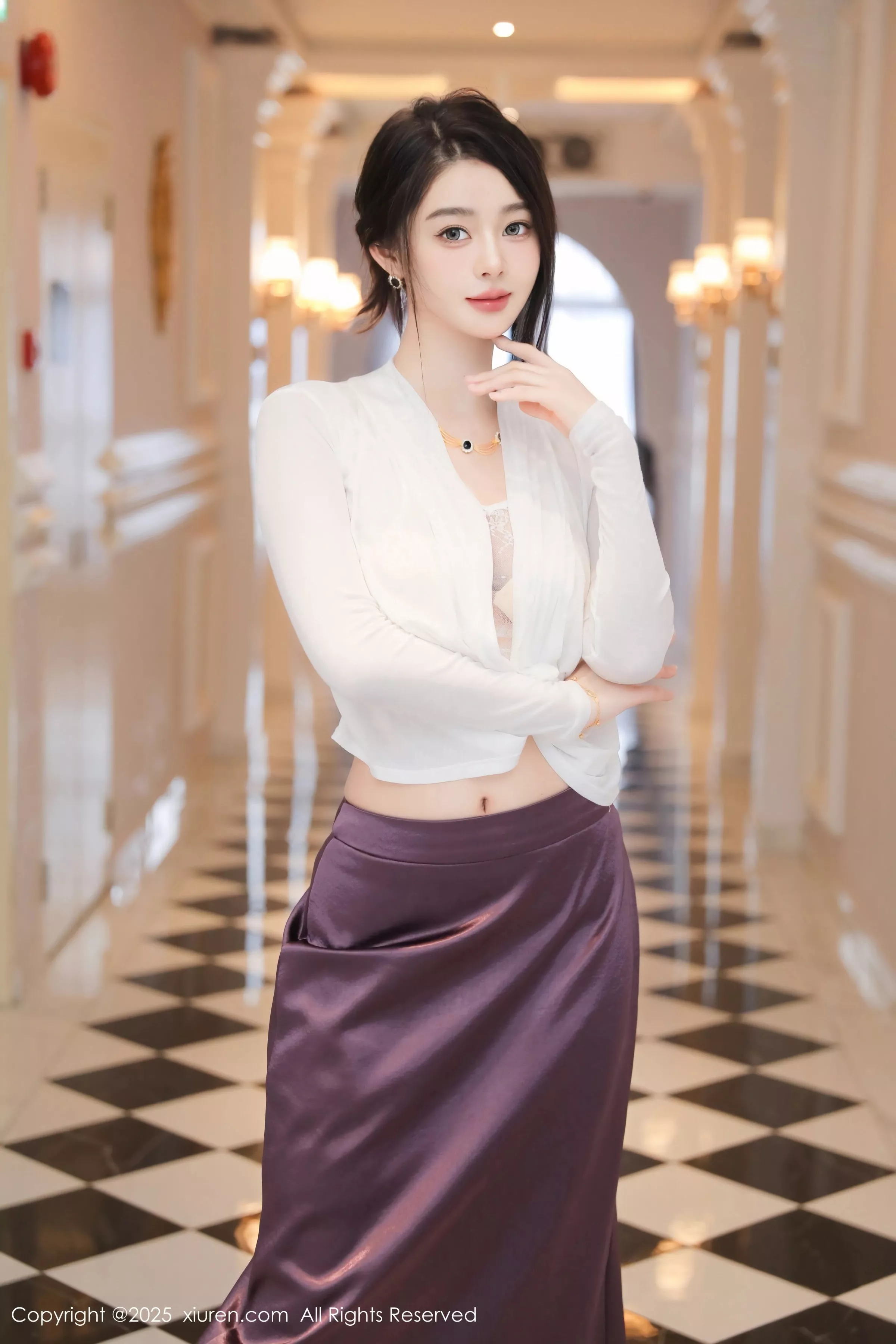   [XiuRen]高清写真图 2025.04.25 No.10201 Candy糖糖 诱人肉丝第4张图片