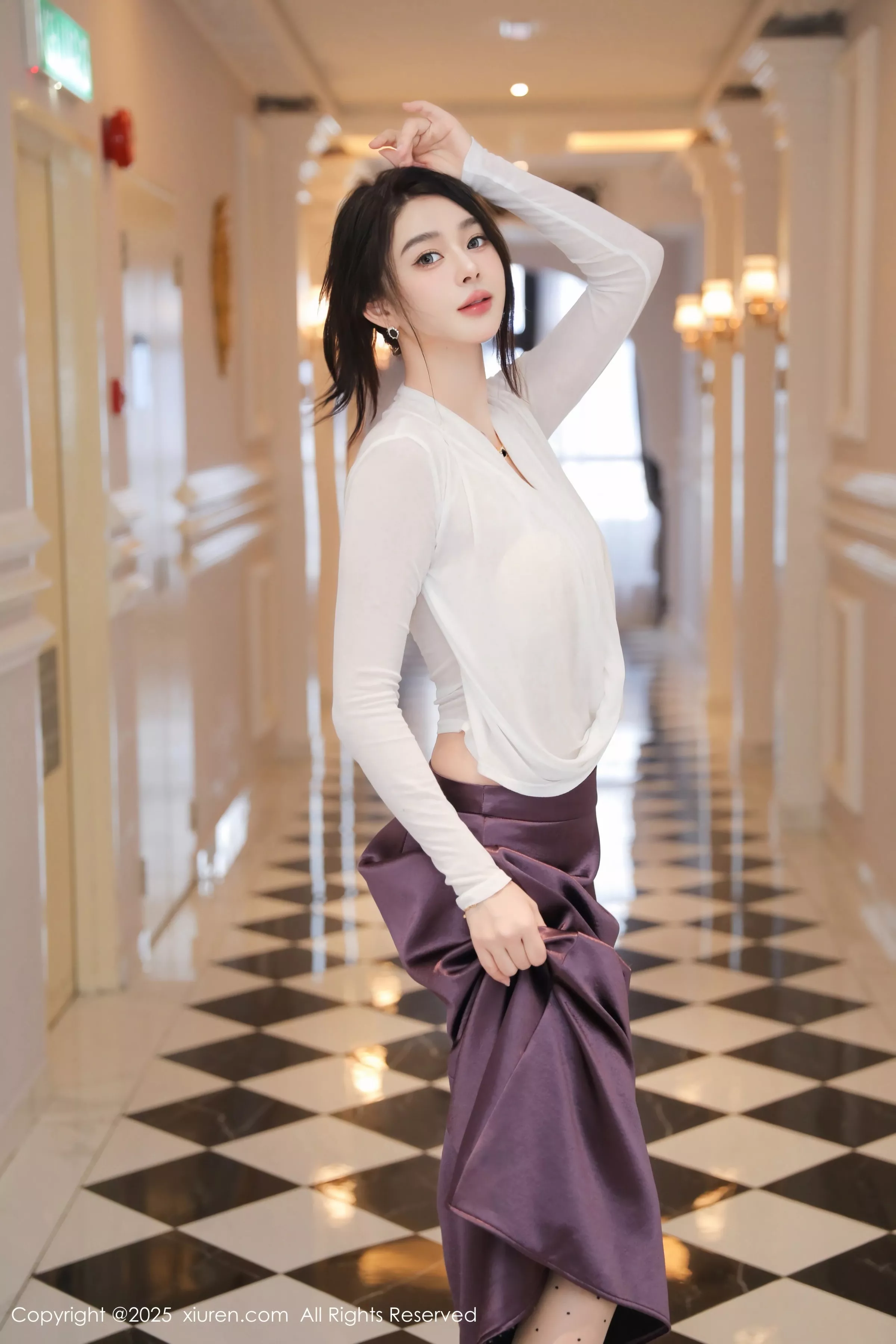   [XiuRen]高清写真图 2025.04.25 No.10201 Candy糖糖 诱人肉丝第6张图片