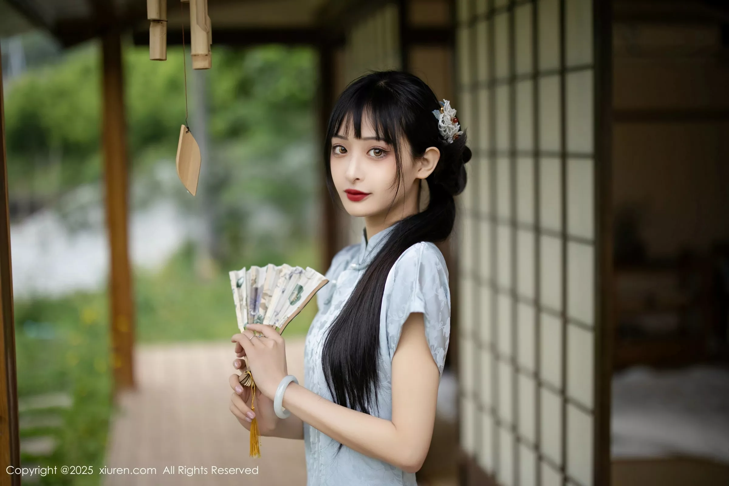   [XiuRen]高清写真图 2025.05.15 No.10278 茂木希子 日式旗袍第6张图片