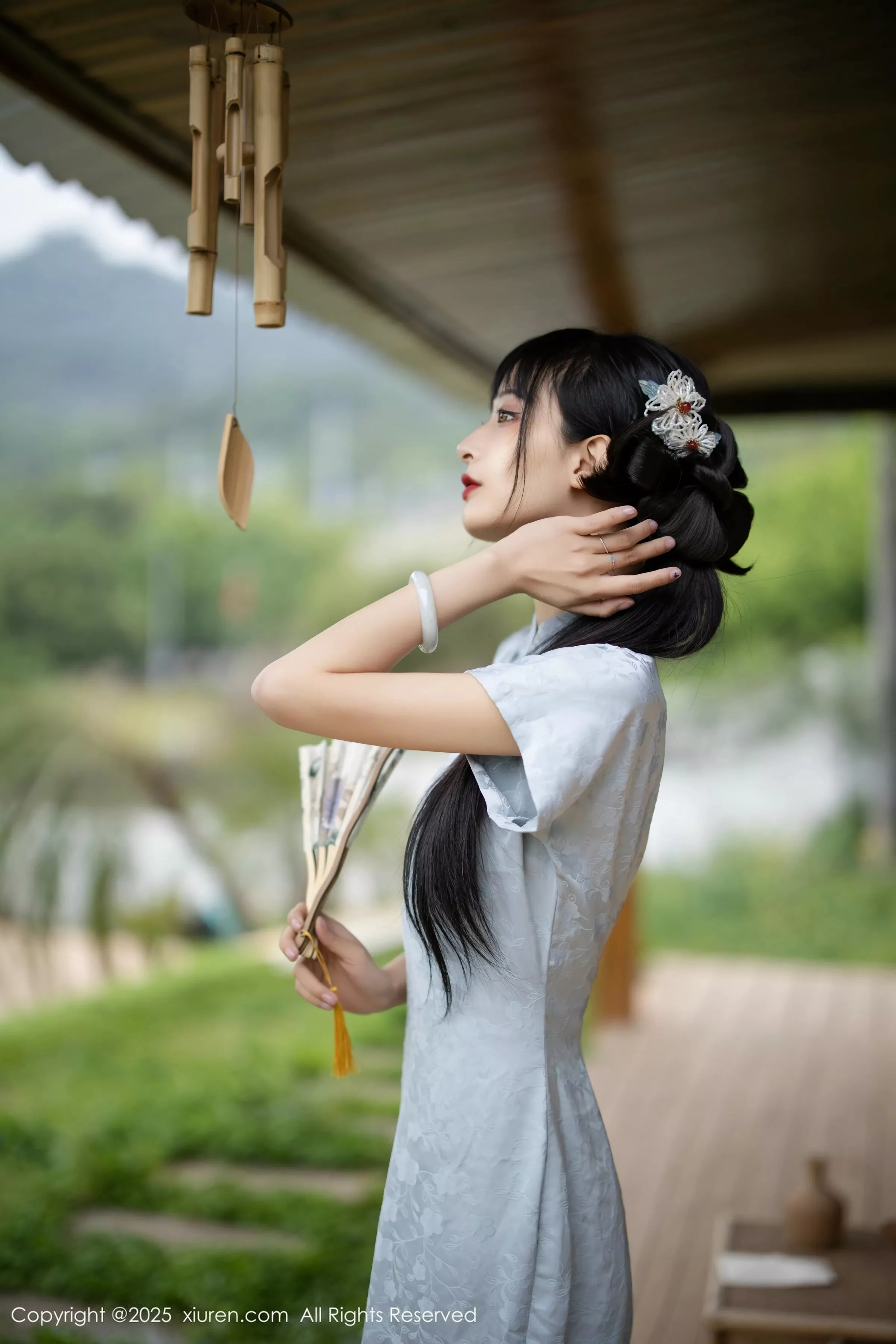   [XiuRen]高清写真图 2025.05.15 No.10278 茂木希子 日式旗袍第7张图片