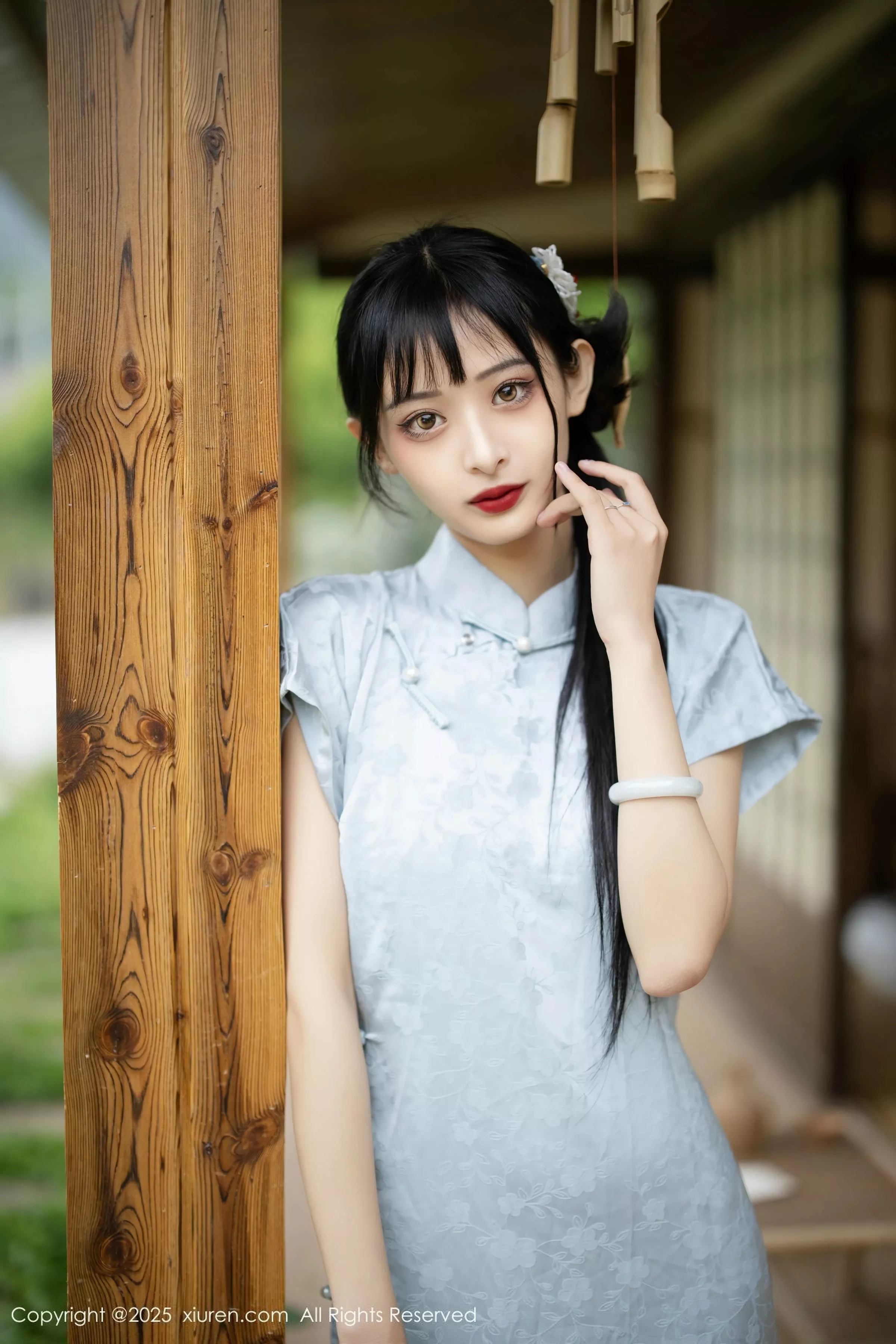   [XiuRen]高清写真图 2025.05.15 No.10278 茂木希子 日式旗袍第8张图片