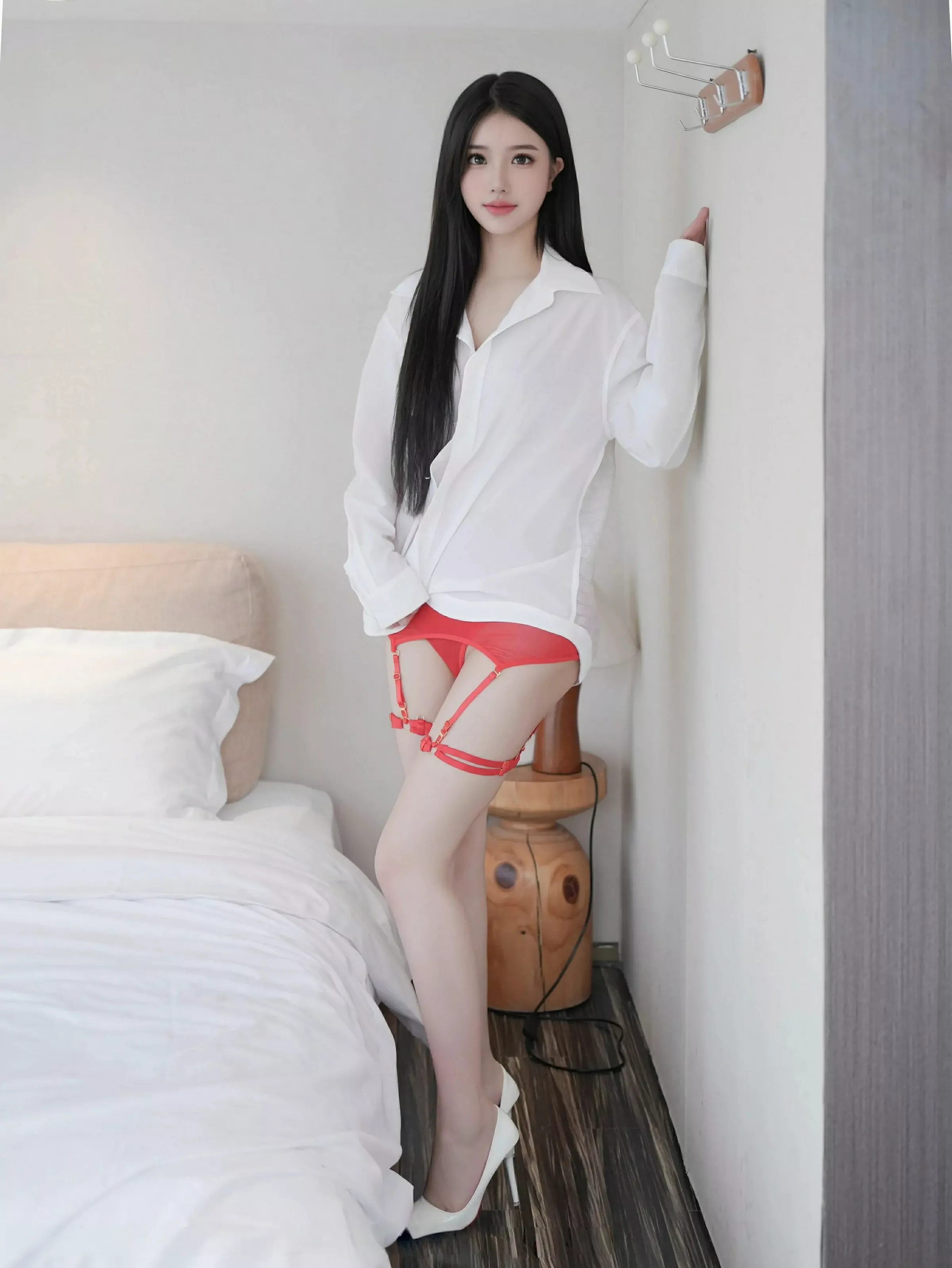   [XiuRen]高清写真图 2025.06.11 No.10392 沐言妍妍酱～ 性感白恤第3张图片